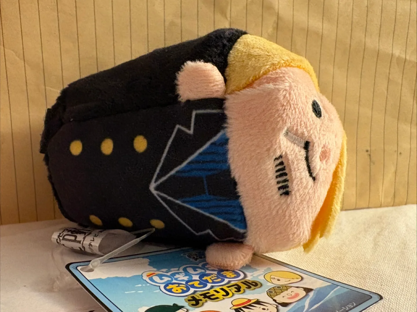 Sanji (One Piece) Mugi Mugi Otedama with tag! 🏴‍☠️ image indicator(2)