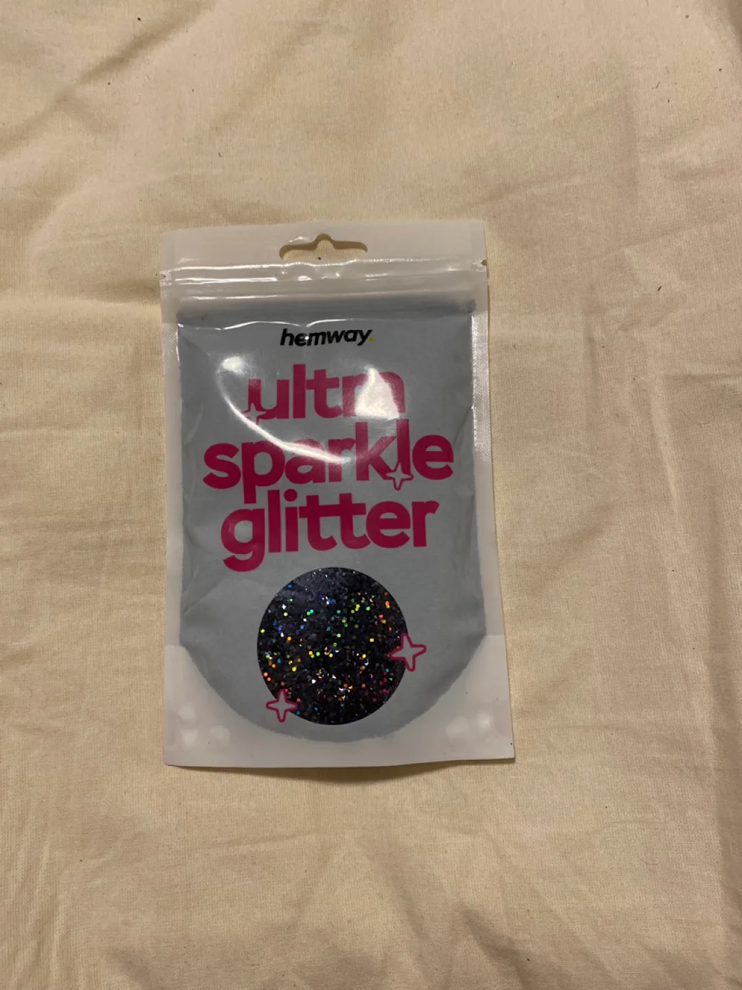 Hemway Ultra Sparkle Glitter - Black Holographic thumbnail