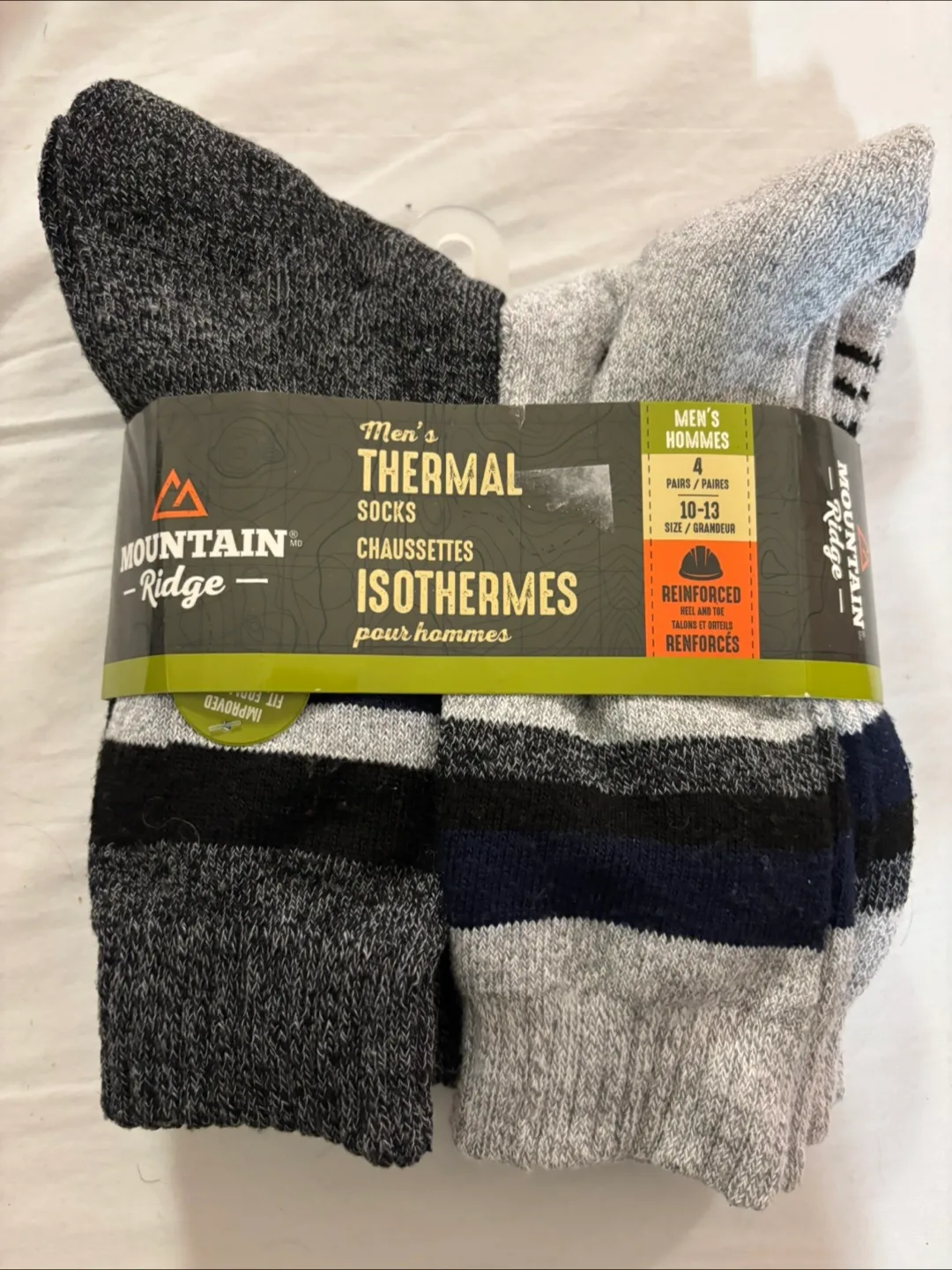 Mountain Ridge Men's Thermal Socks (Size 10-13) thumbnail