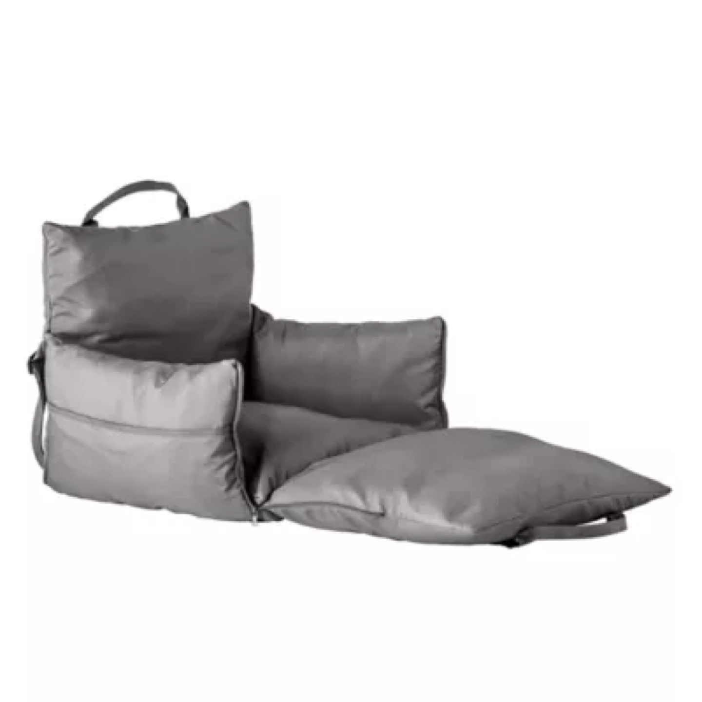 Top Paw 2-in-1 Convertible Vehicle Booster Tote Seat - Gray - photo 5