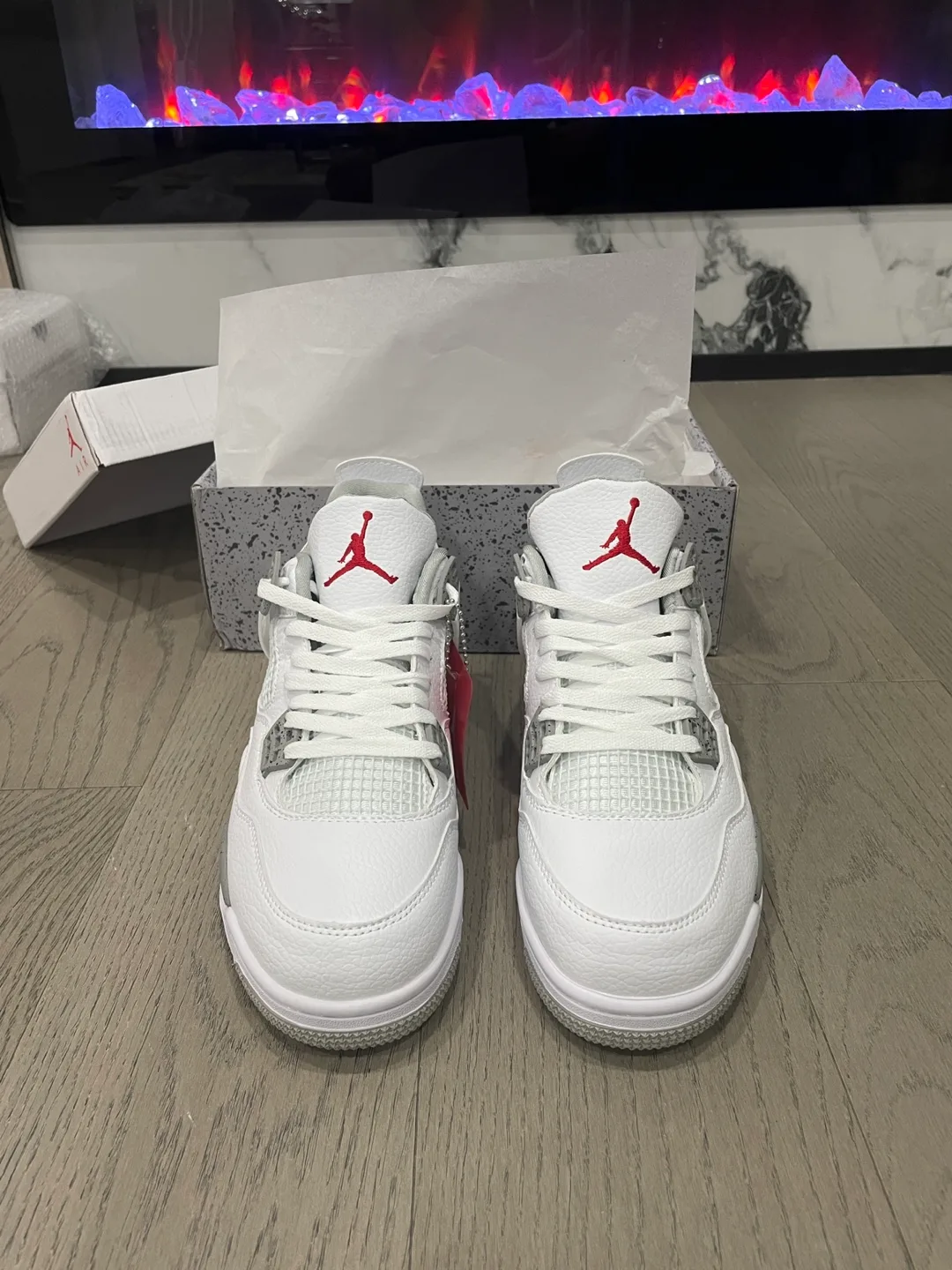 Jordan 4 White Oreo 9.5 image indicator(8)