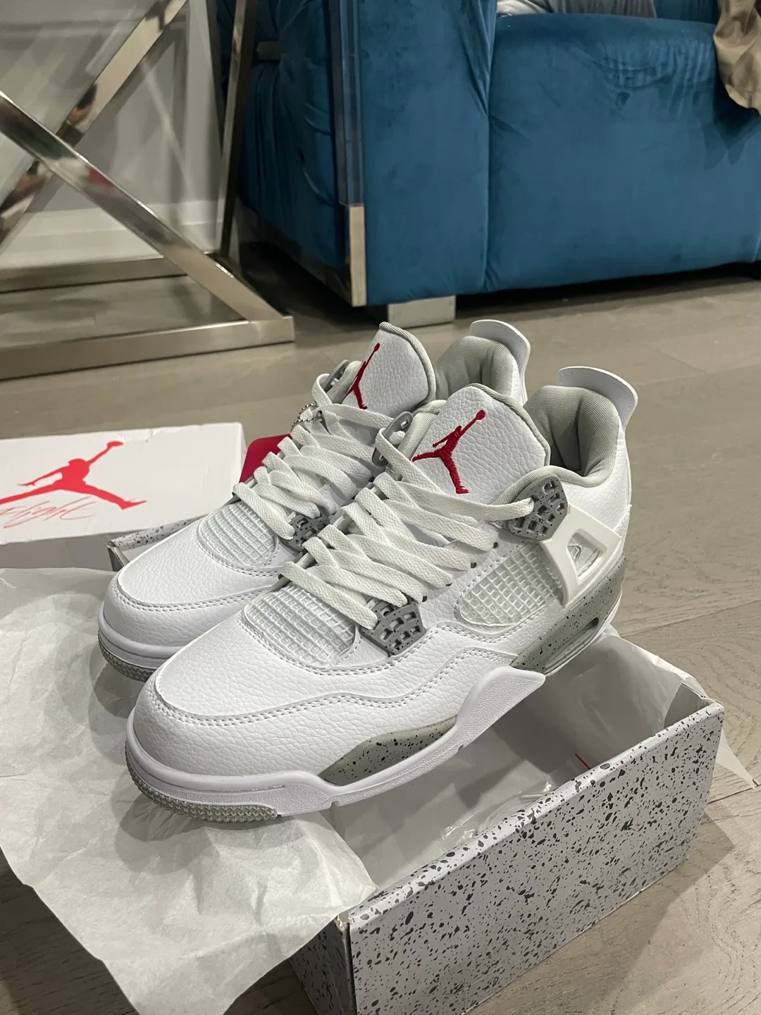 Jordan 4 White Oreo 9.5 image indicator(5)