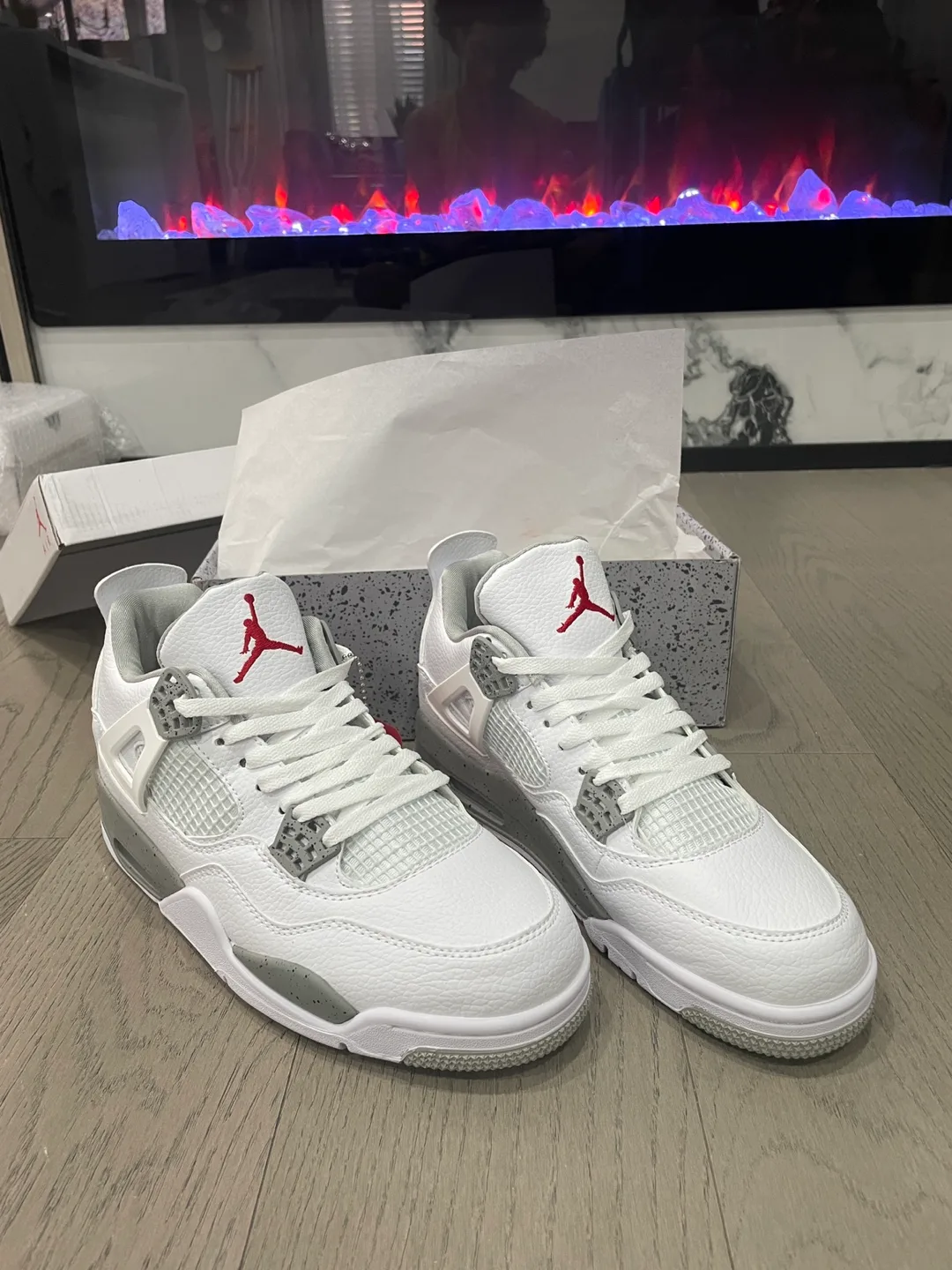 Jordan 4 White Oreo 9.5 image indicator(7)