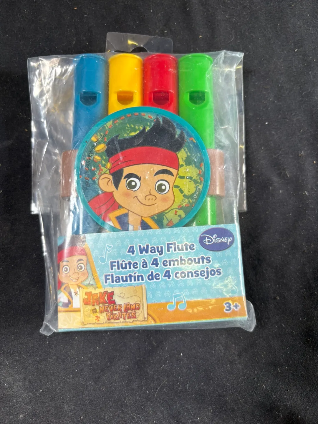 🇨🇦Disney Jake and the Never Land Pirates 4 Way Flute thumbnail