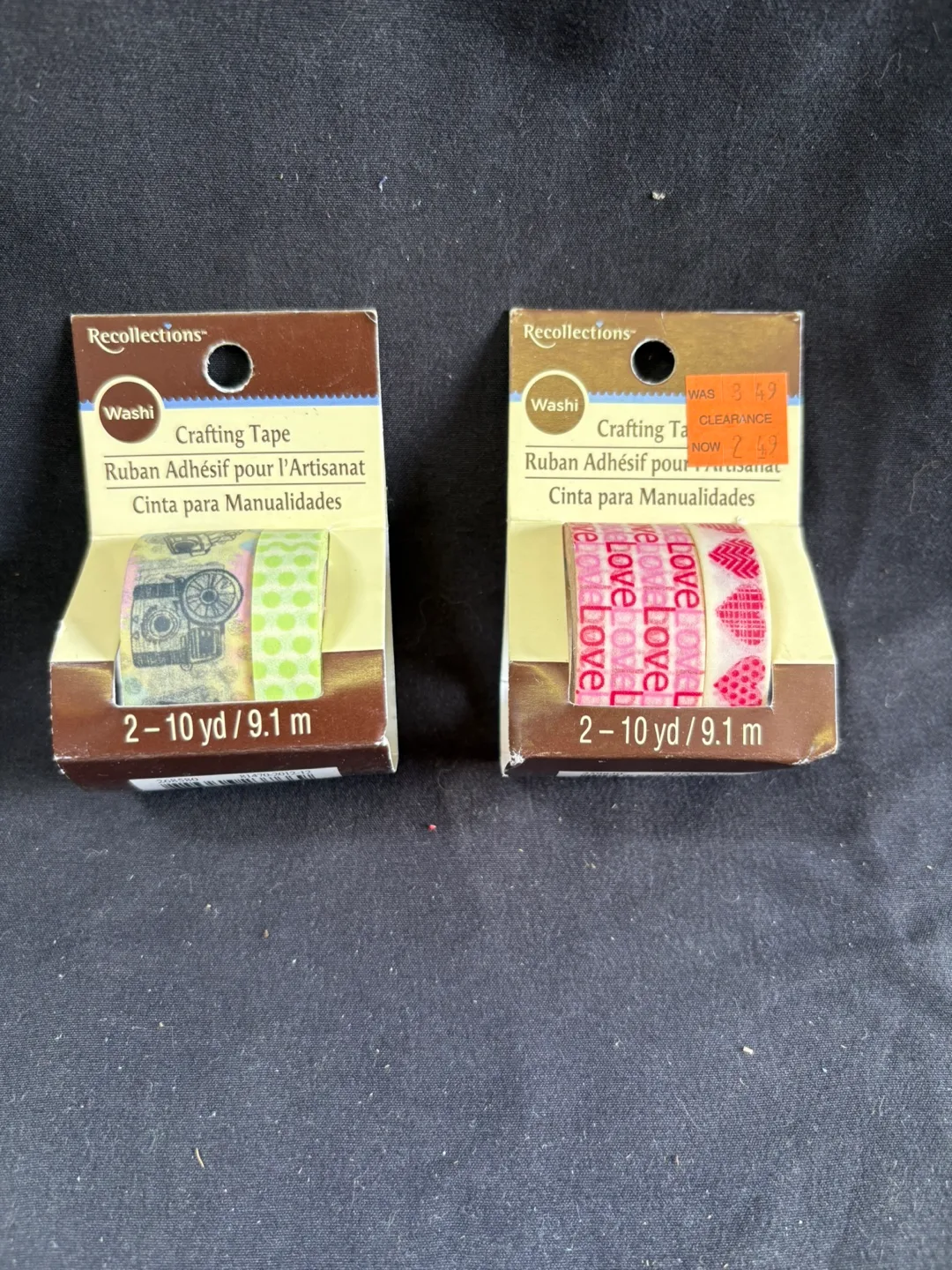 🇨🇦Recollections Washi Crafting Tape - 2 Rolls thumbnail