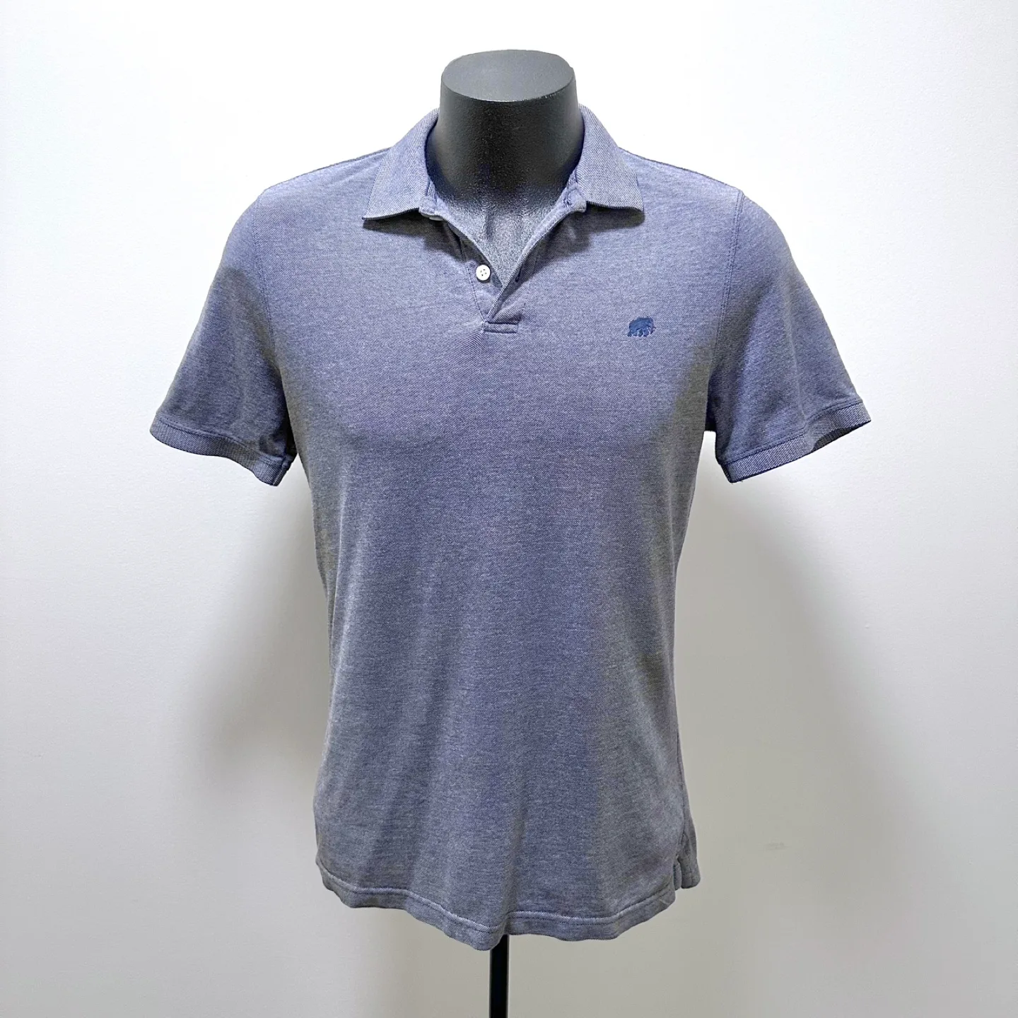 Men’s Banana Republic blue/grey polo shirt thumbnail