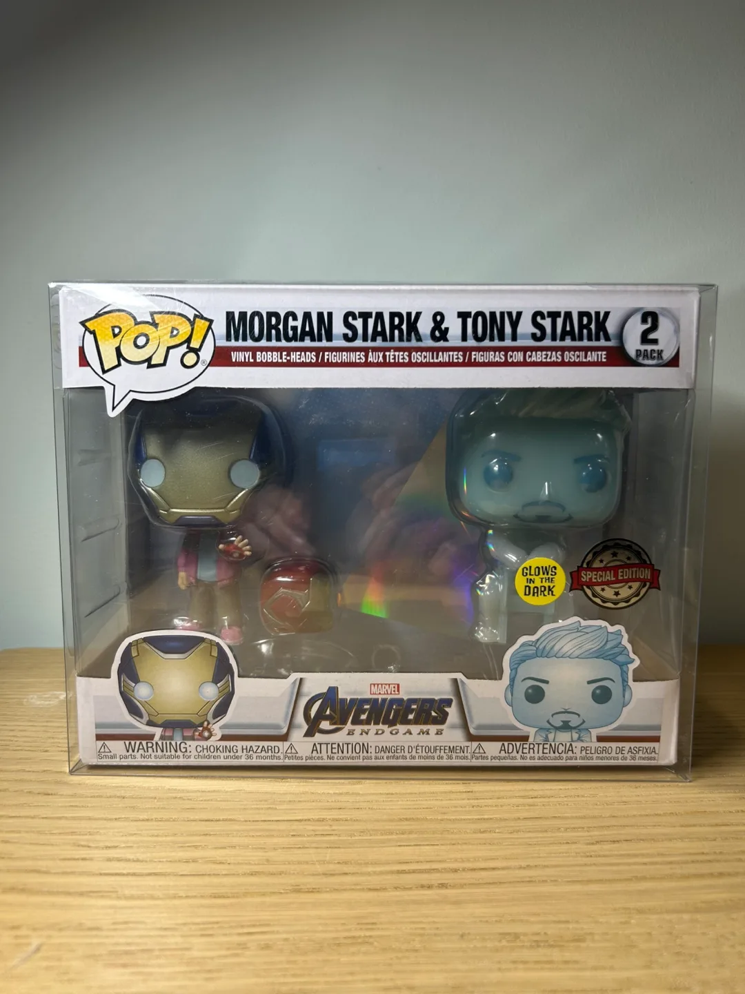 Morgan Stark & Tony Stark Funko 2-Pack thumbnail