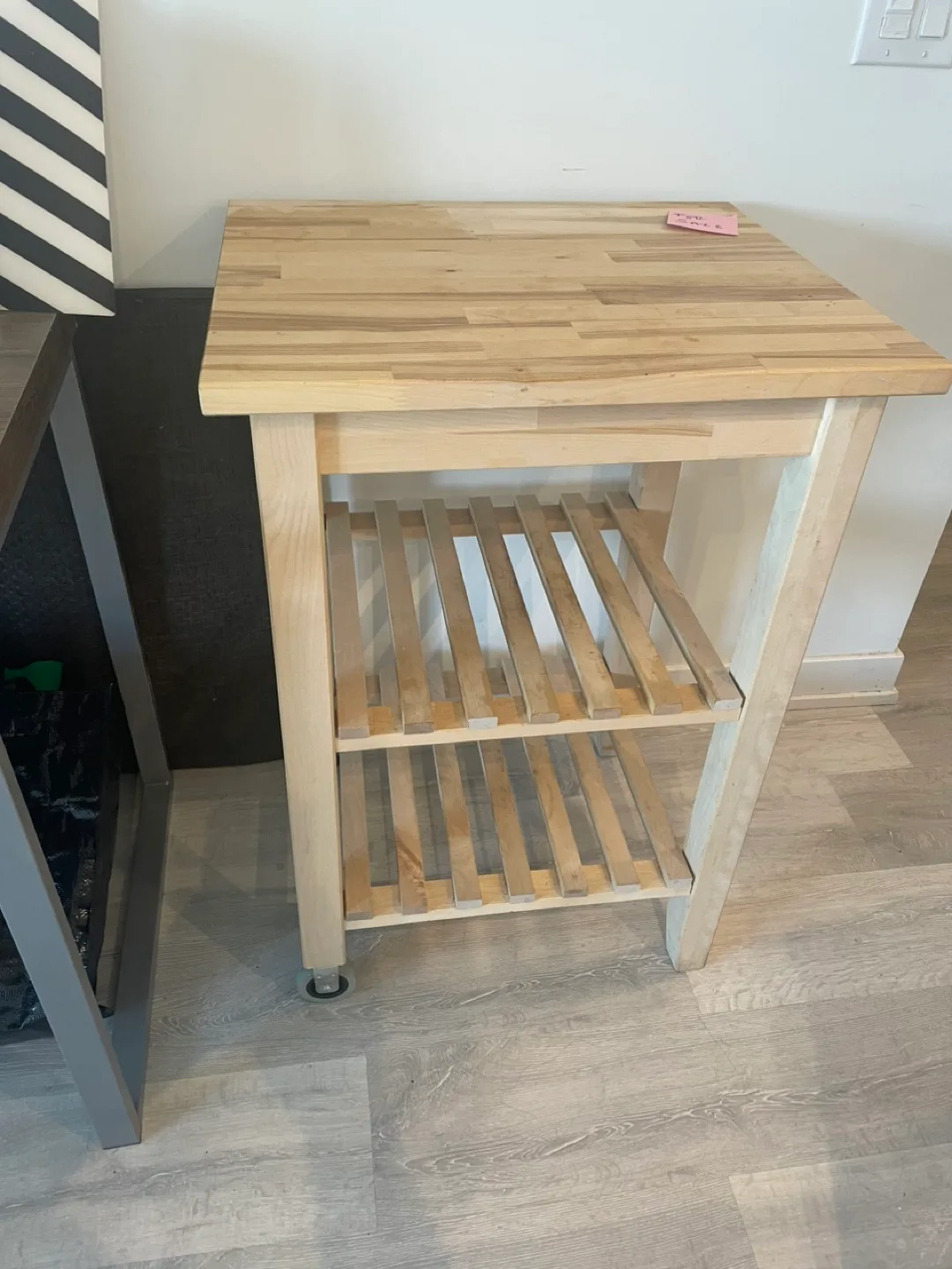Wooden Kitchen Island Cart thumbnail