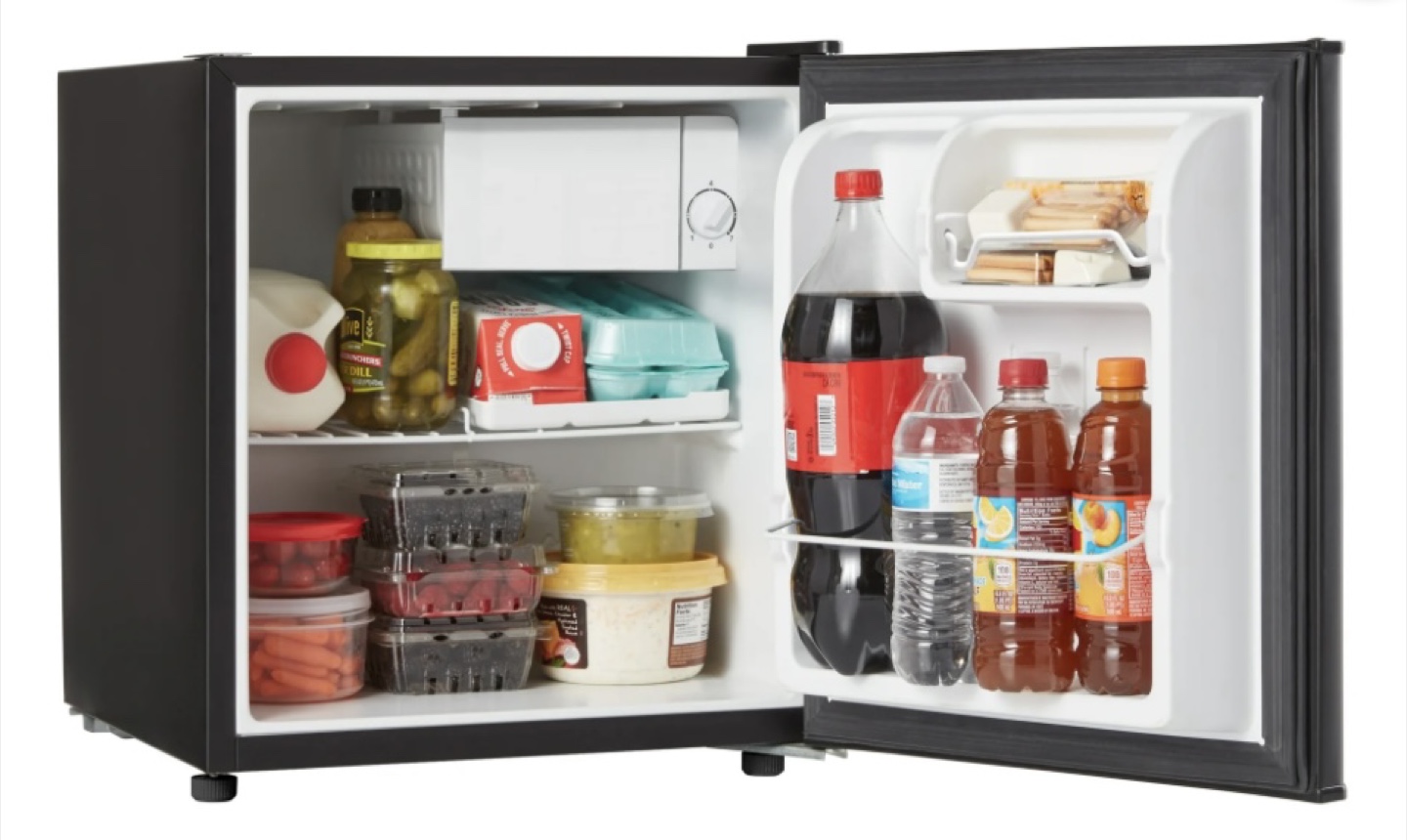$120 LIKE NEW Galanz Compact Mini Fridge - Black - photo 5