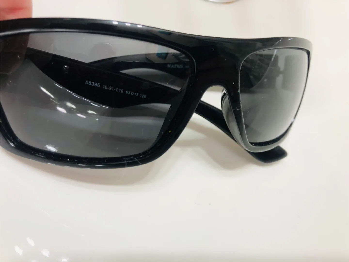 MENS Black Matrix Polarized Sunglasses thumbnail