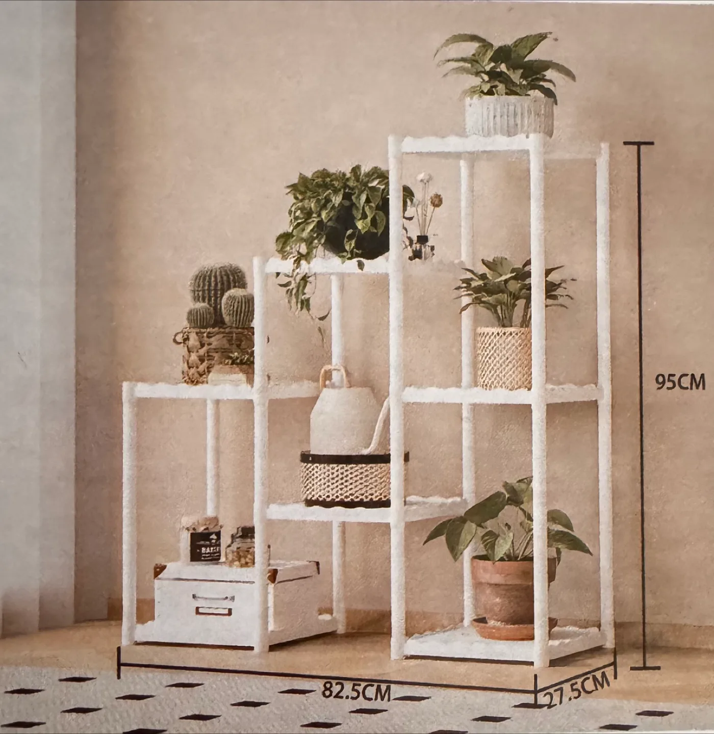 Plant Stand Flower Rack indoor outdoor image indicator(2)