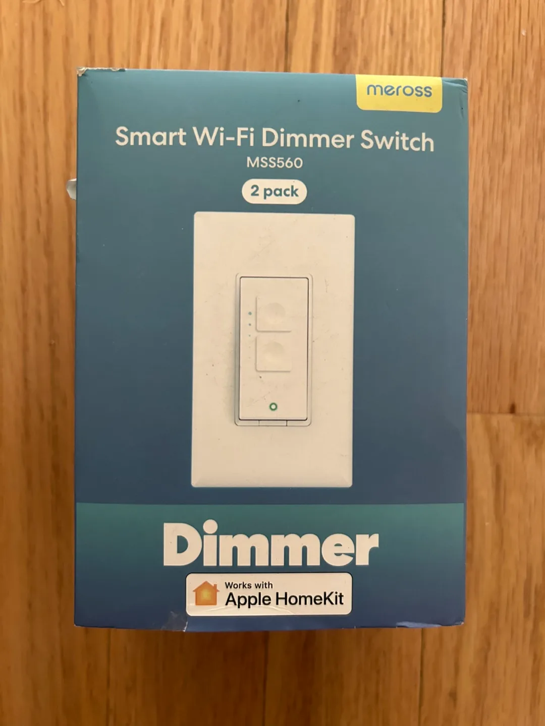 Meross Smart Wi-Fi Dimmer Switch MSS560 (2-Pack)
