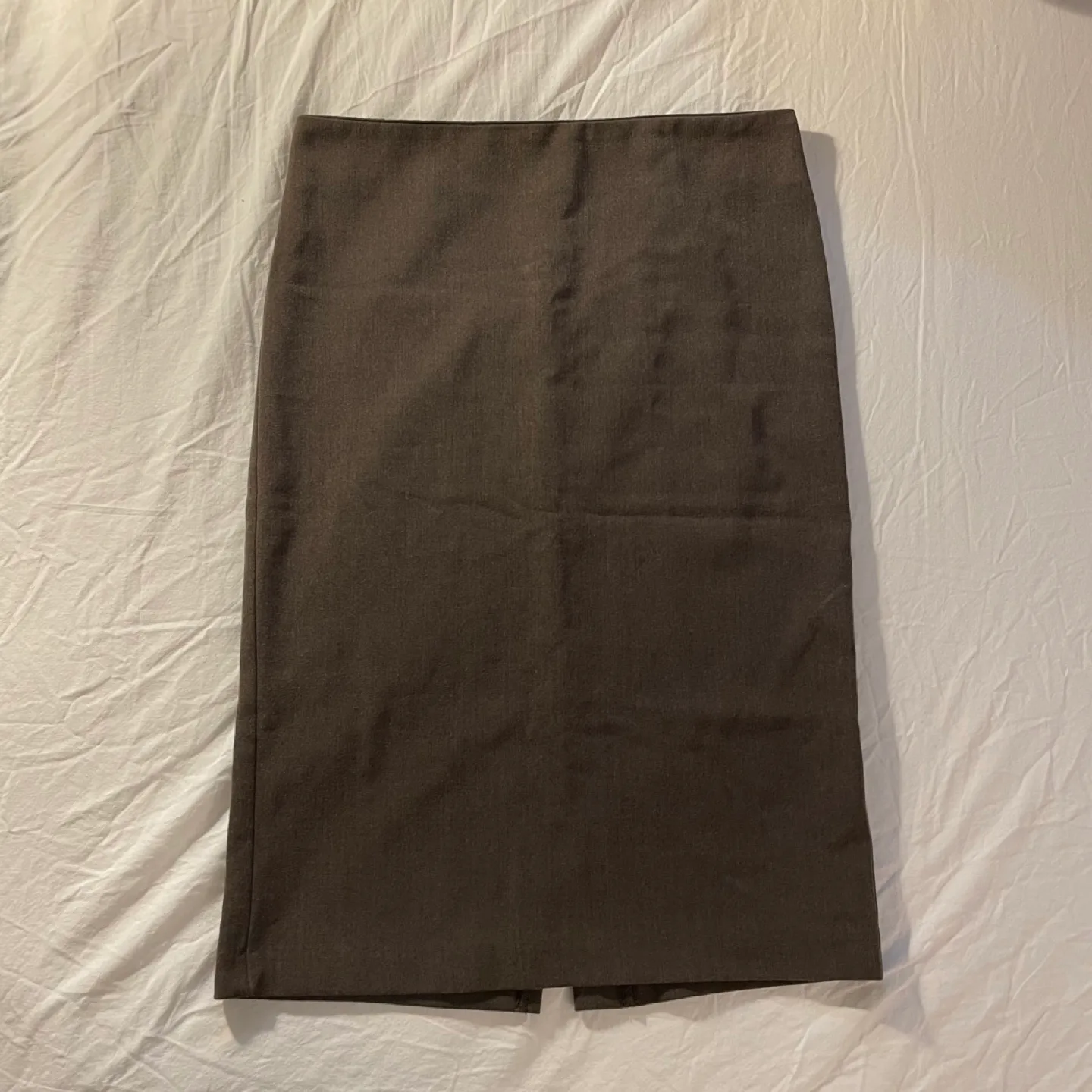 Brown Vintage Midi Pencil Skirt thumbnail