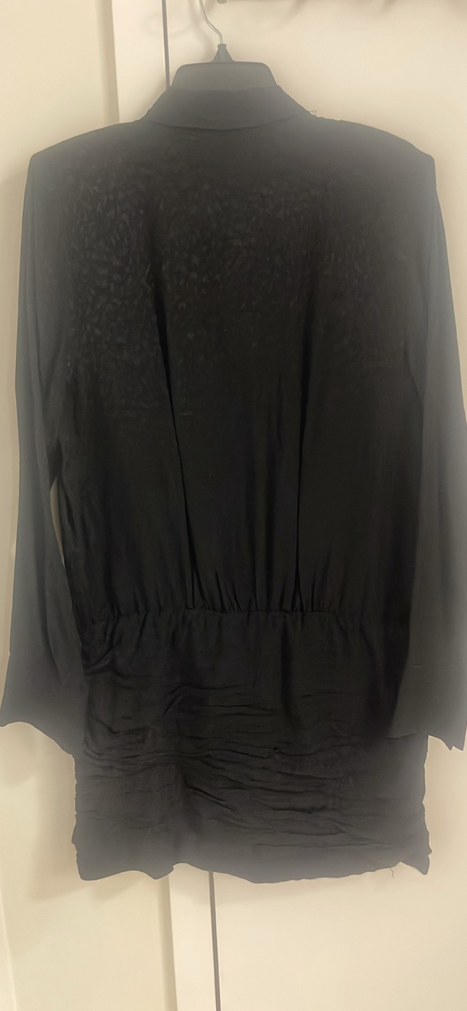 Zara Black Dress - Size L - New with Tags - photo 3