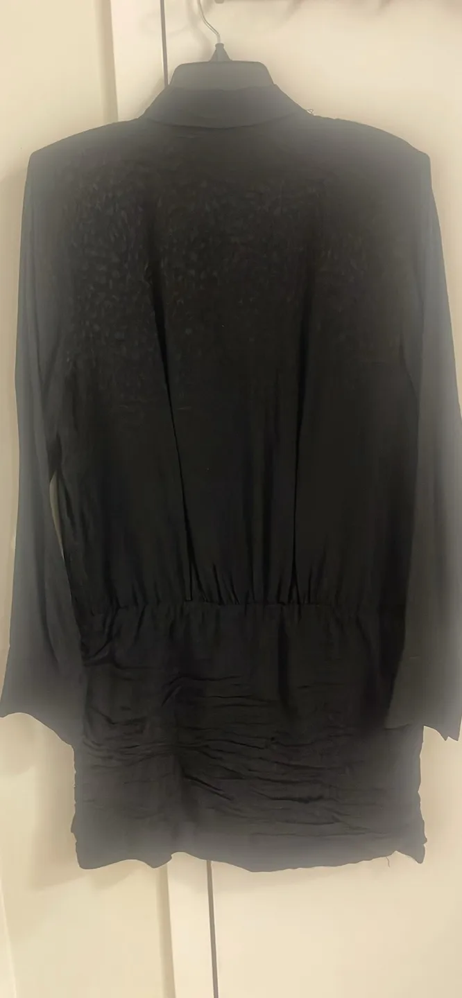 Zara Black Dress - Size L - New with Tags image indicator(3)