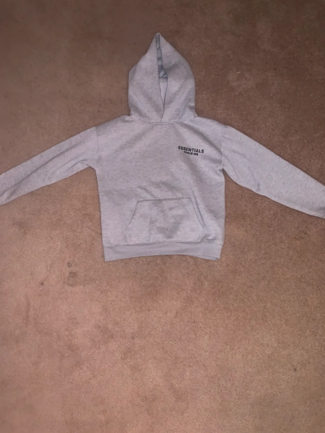 GREY ESSENTIALS HOODIE (m) $60 thumbnail