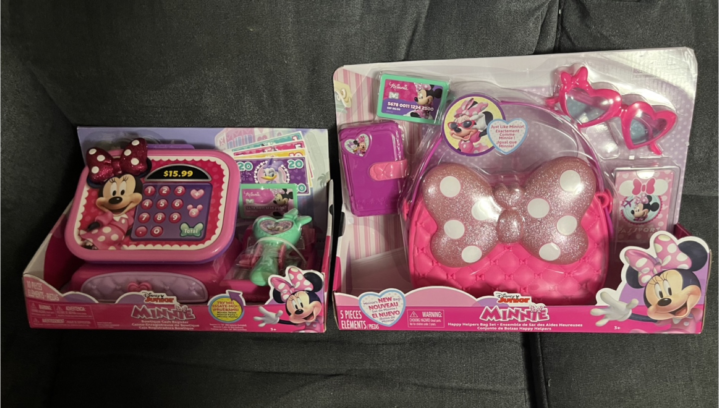 New Minnie Mouse toy set