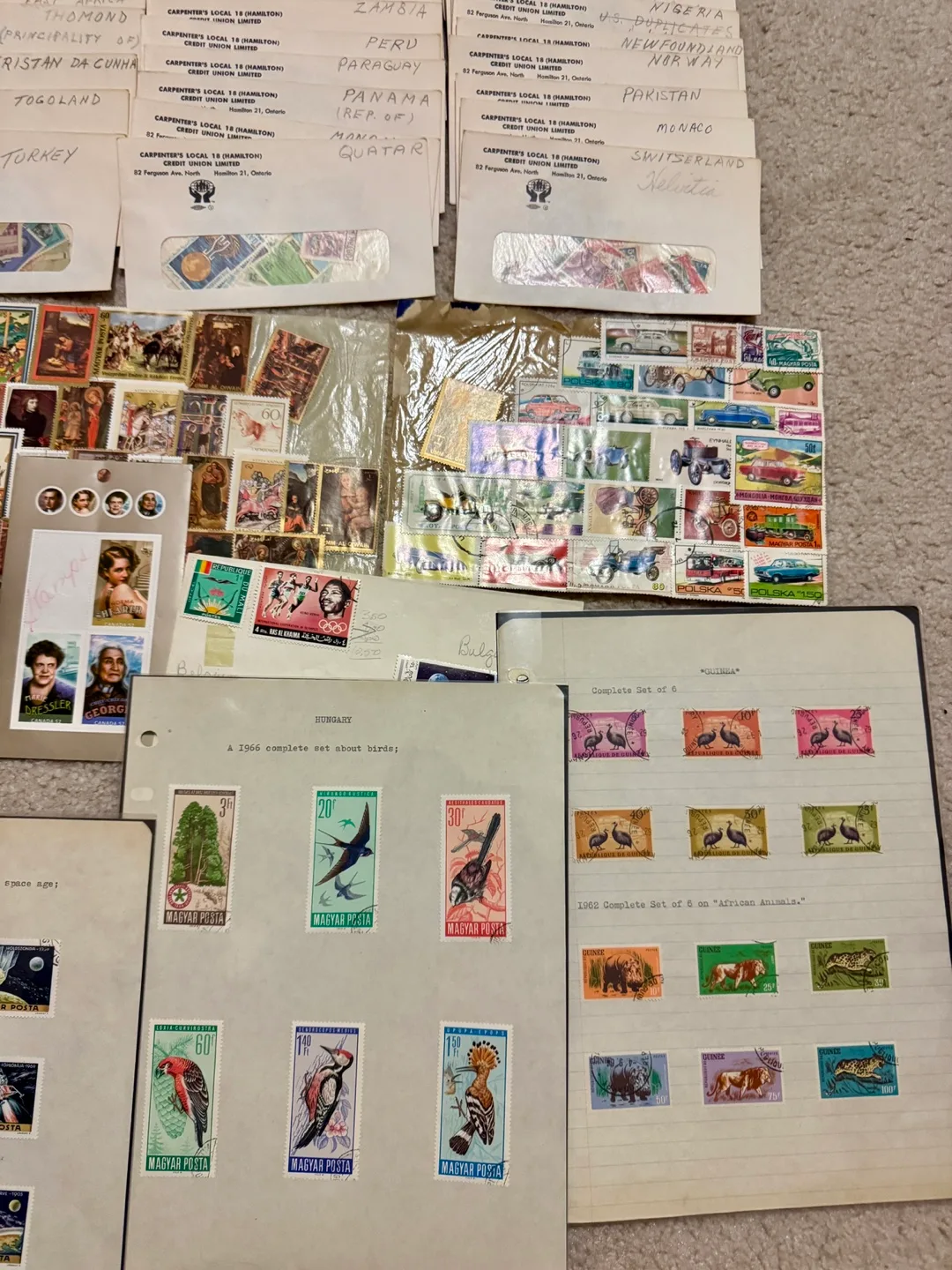 Vintage Stamp Collection #2 image indicator(3)