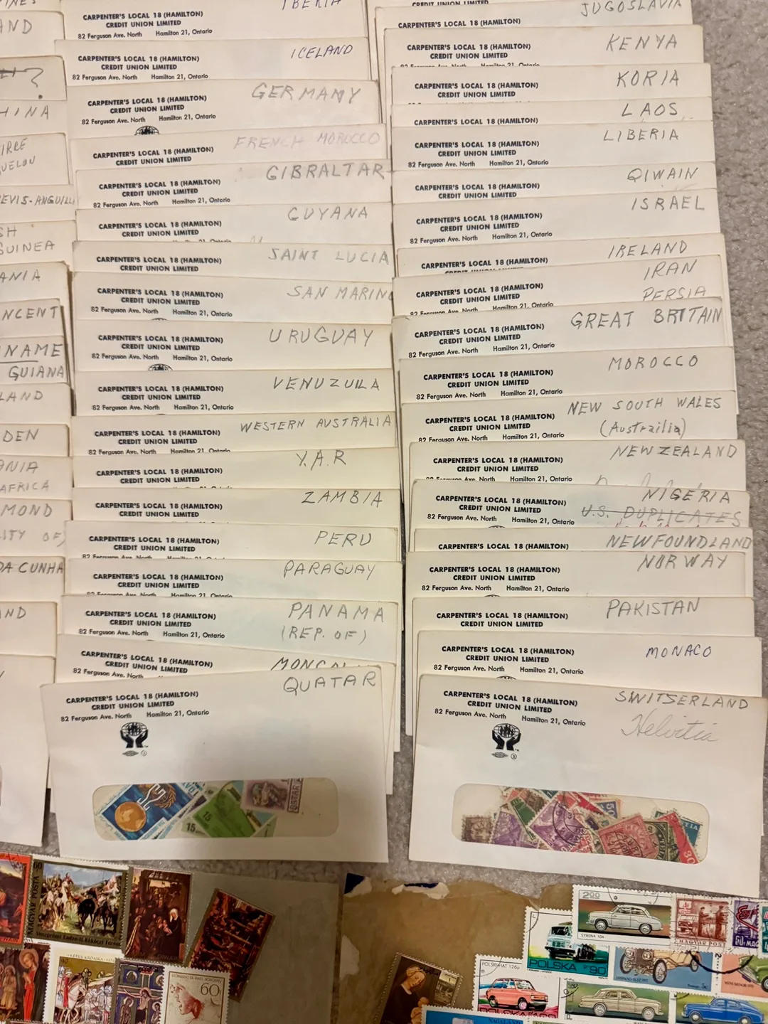 Vintage Stamp Collection #2 image indicator(8)