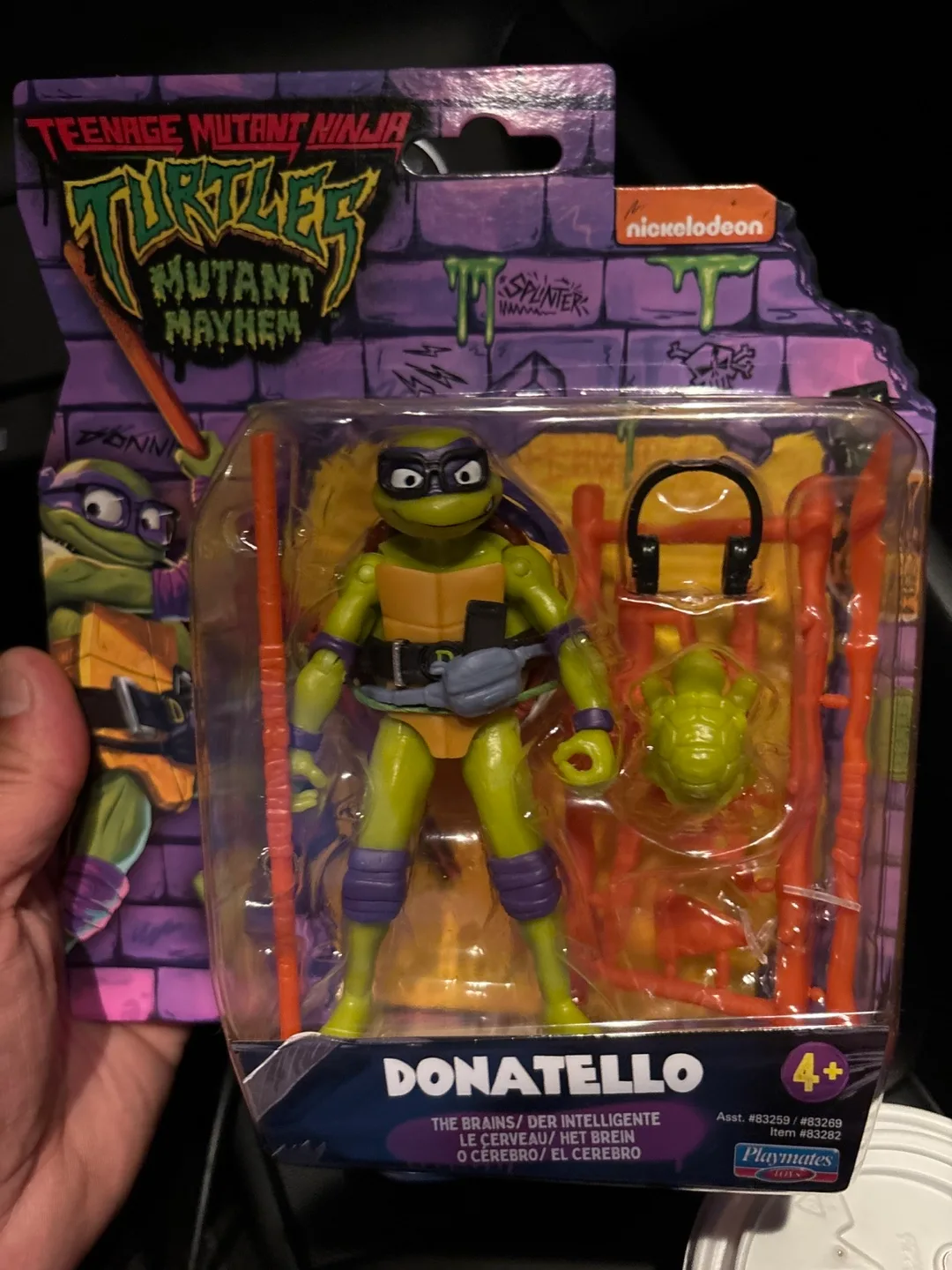 New Teenage Mutant Ninja Turtles Donatello Action Figure thumbnail