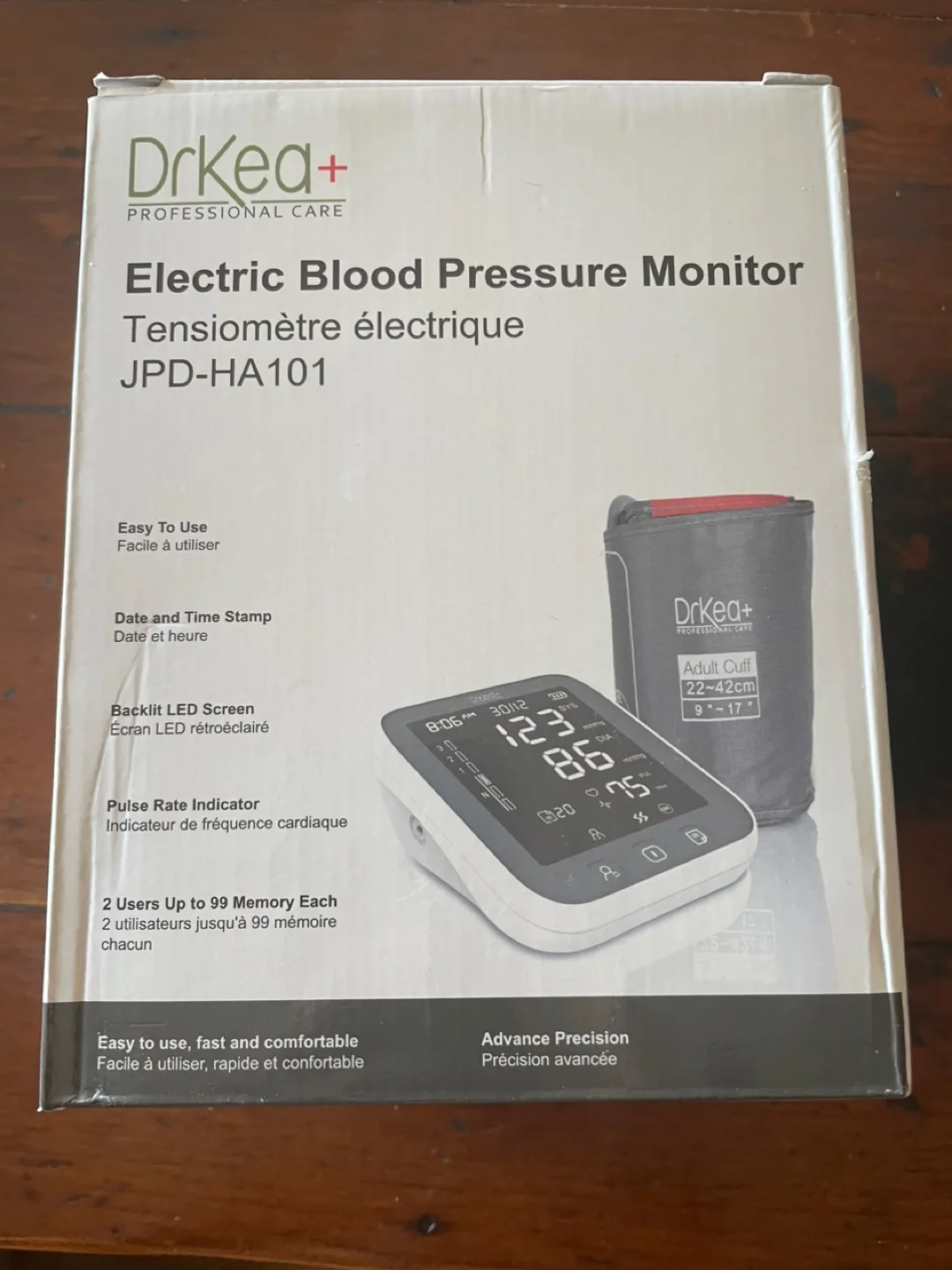 DrKea+ Electric Blood Pressure Monitor JPD-HA101 - New image indicator(6)