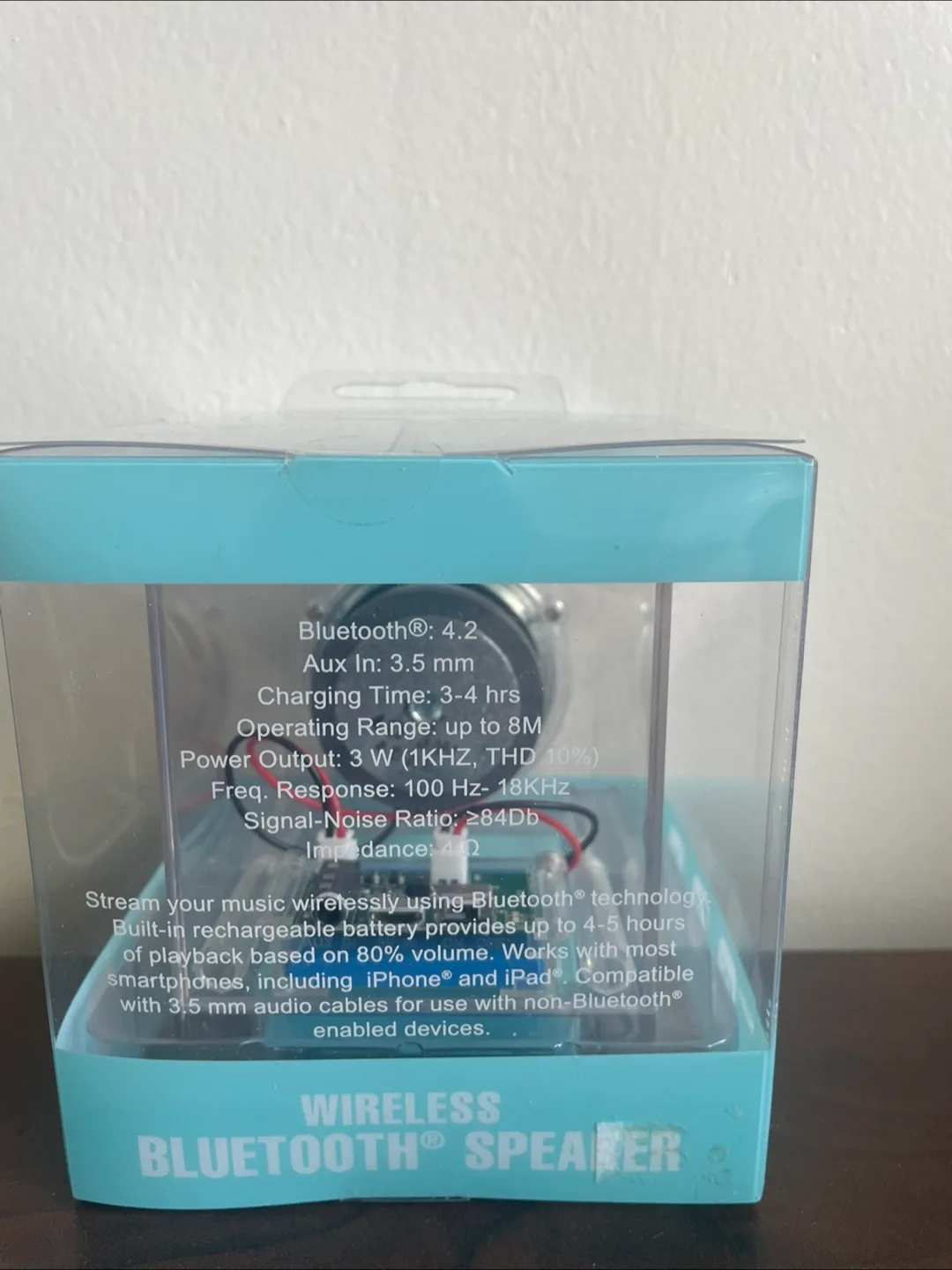 Wireless Bluetooth Speaker - New in Box image indicator(2)