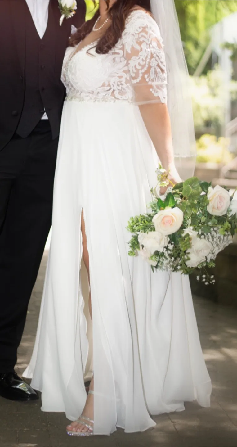 Wedding gown size 14 image indicator(5)