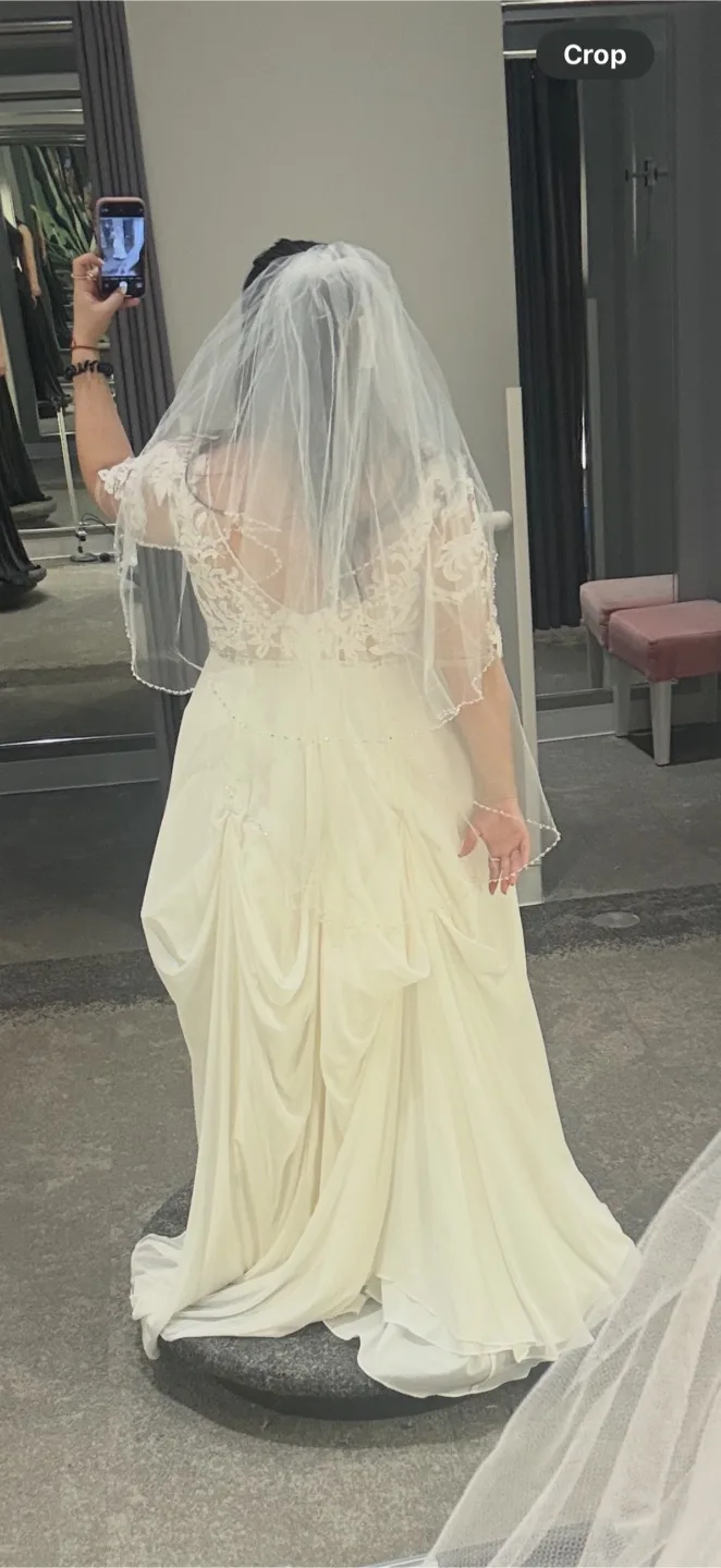 Wedding gown size 14 image indicator(7)