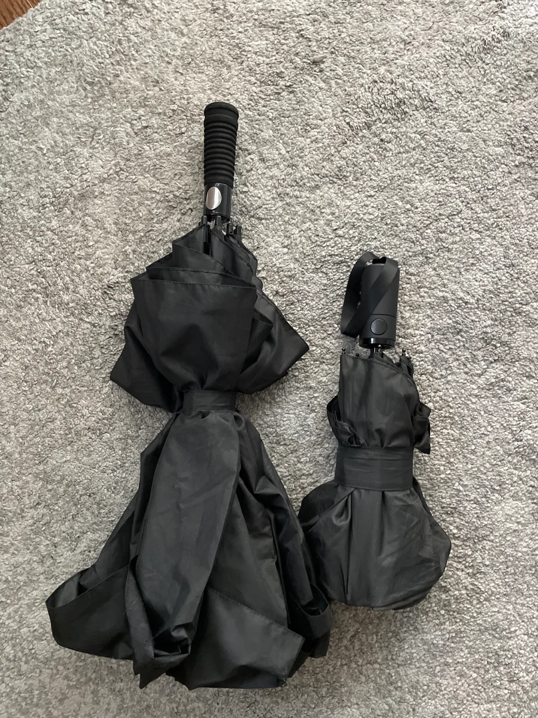 Two Black Umbrellas thumbnail