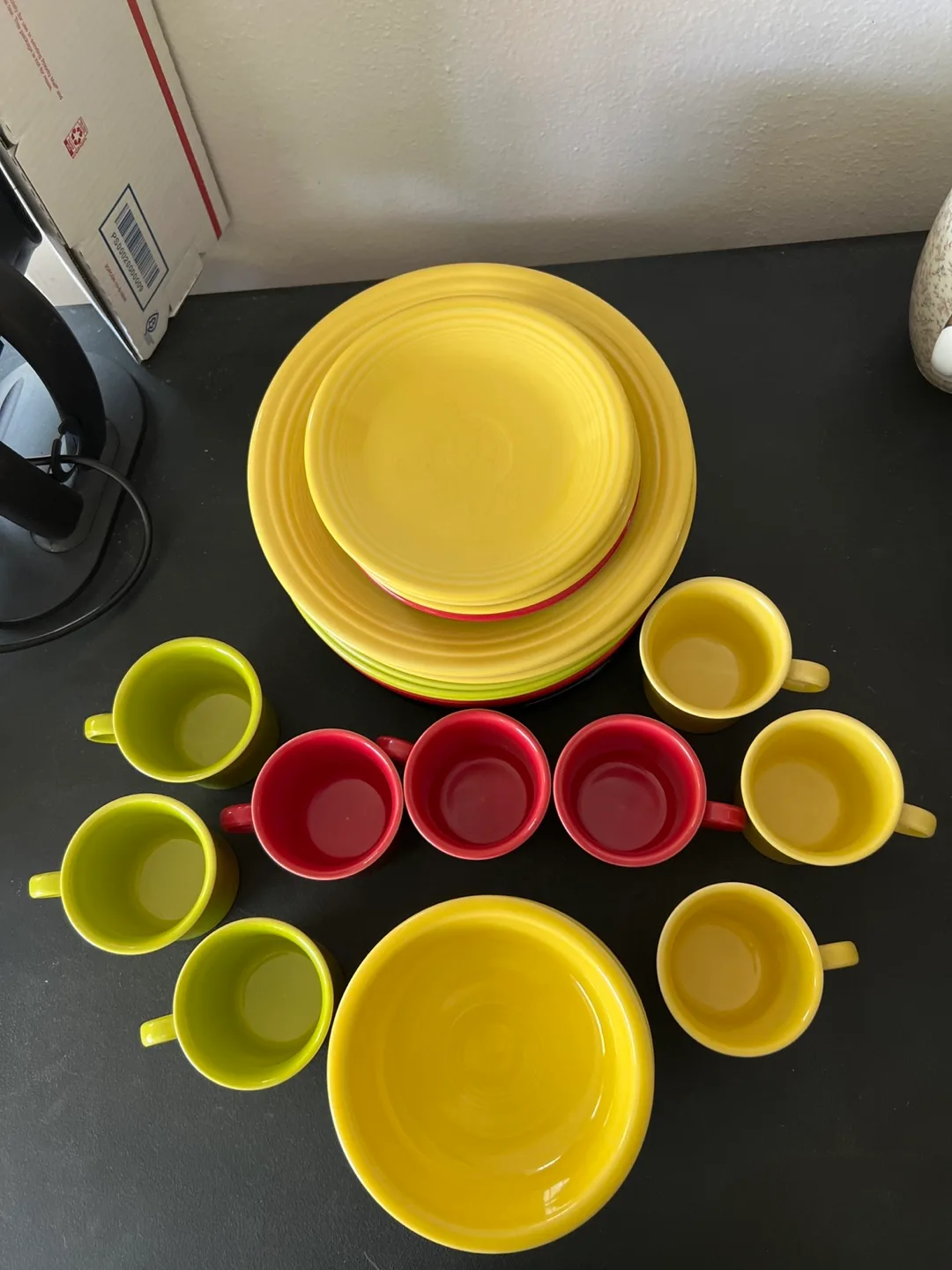 Fiesta Dinnerware Set - Plates, Bowls, Mugs thumbnail