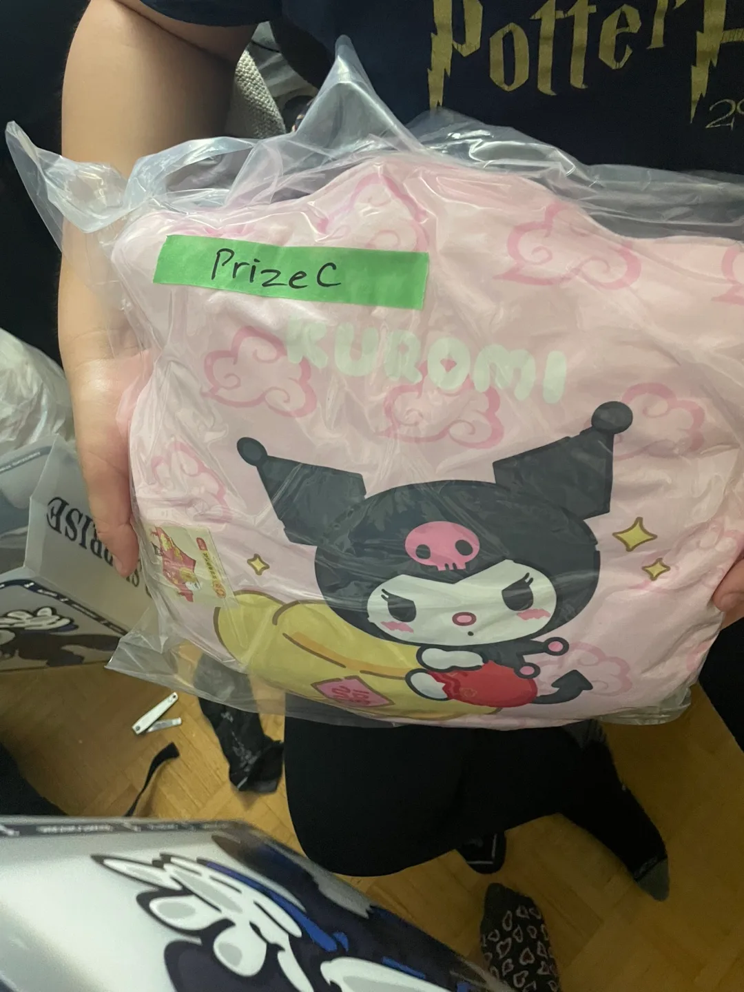 Sanrio My Melody & Kuromi Cushion - New! thumbnail