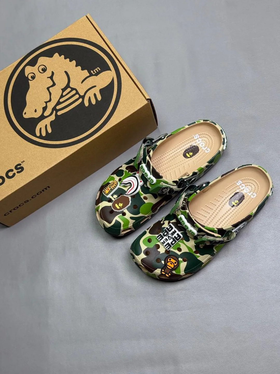 Crocs x A Bathing Ape Camo Clogs thumbnail