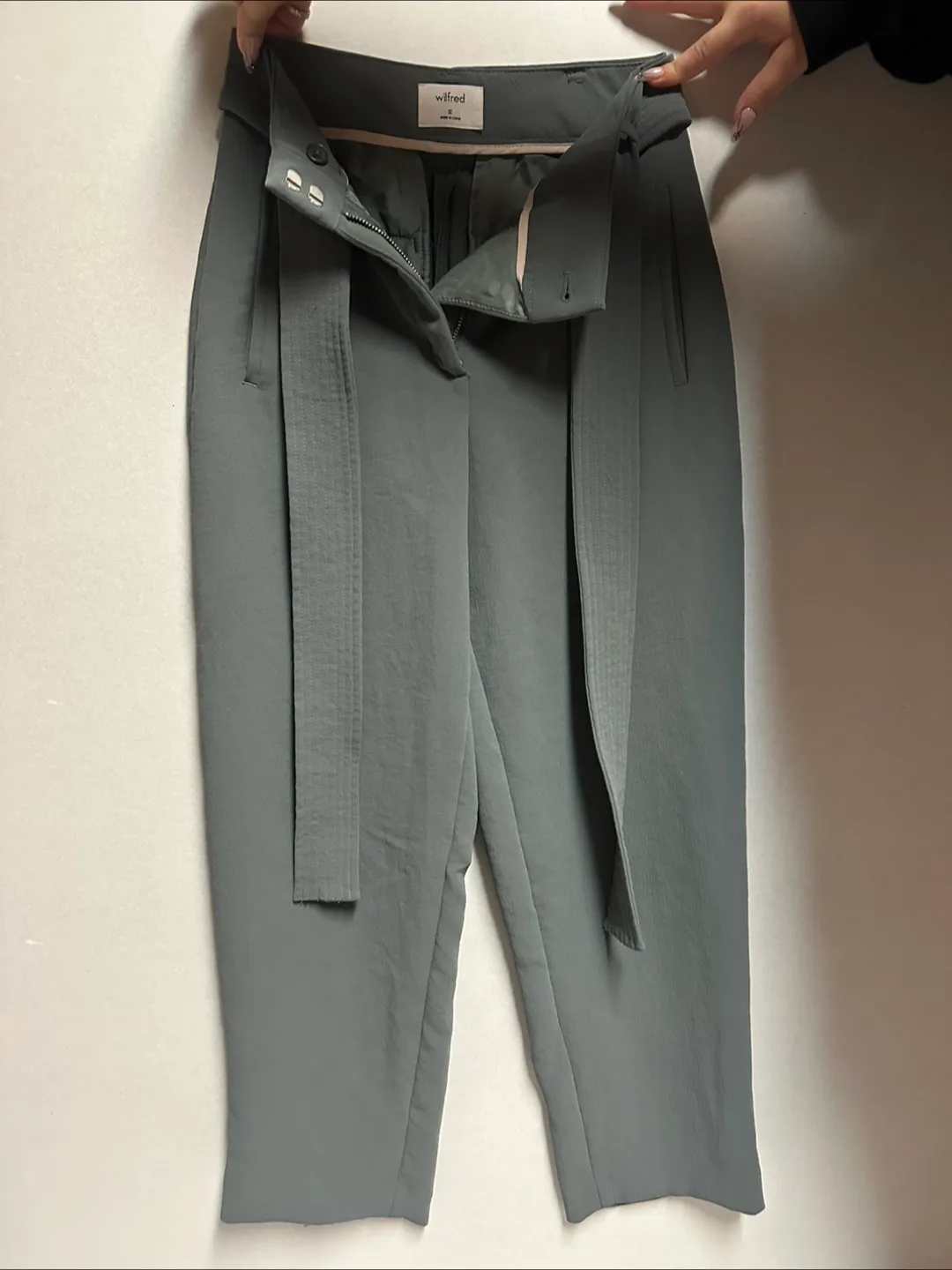 Wilfred Size 00 Grey Pants thumbnail