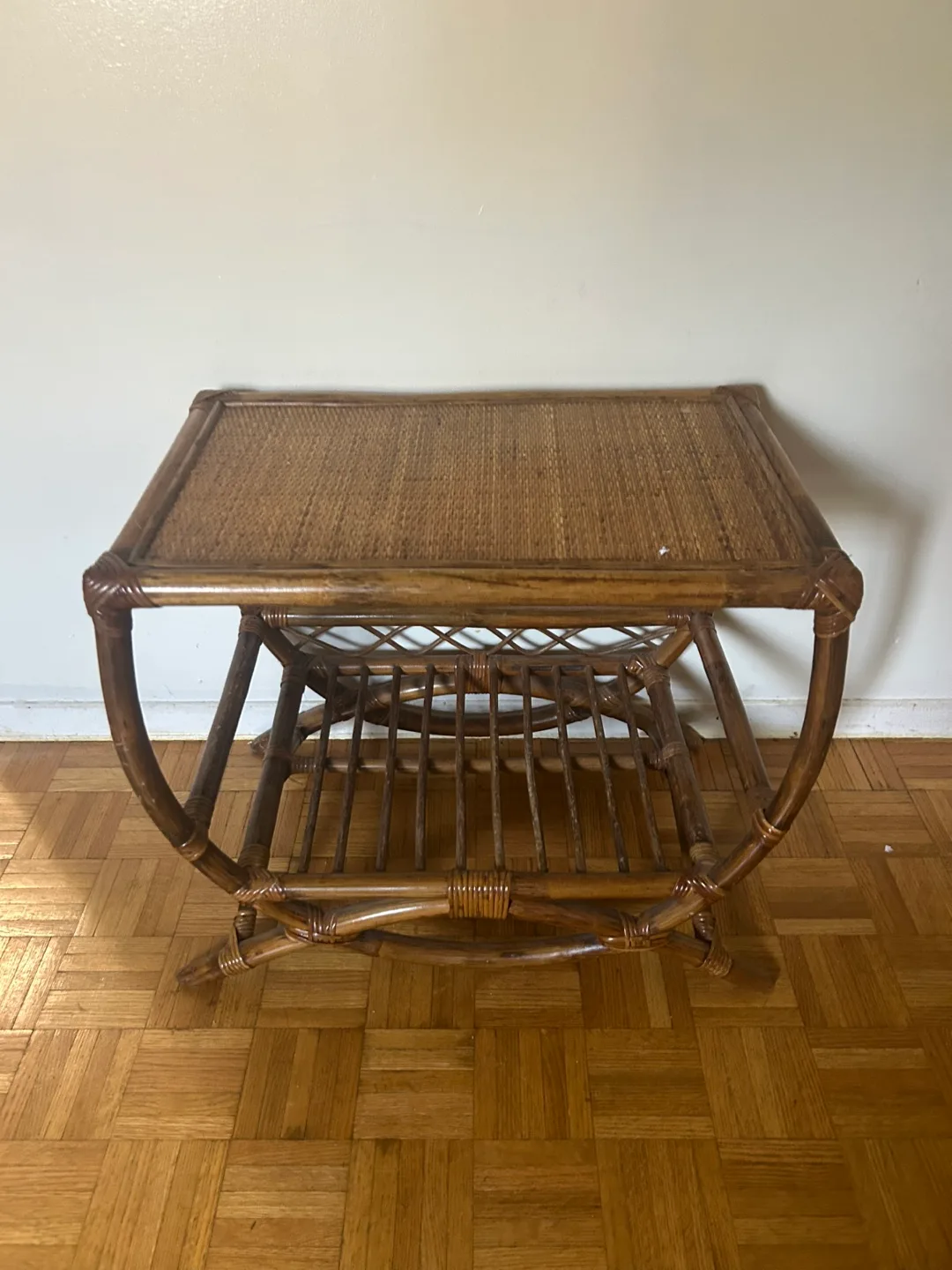 Wicker/Rattan Side Table thumbnail