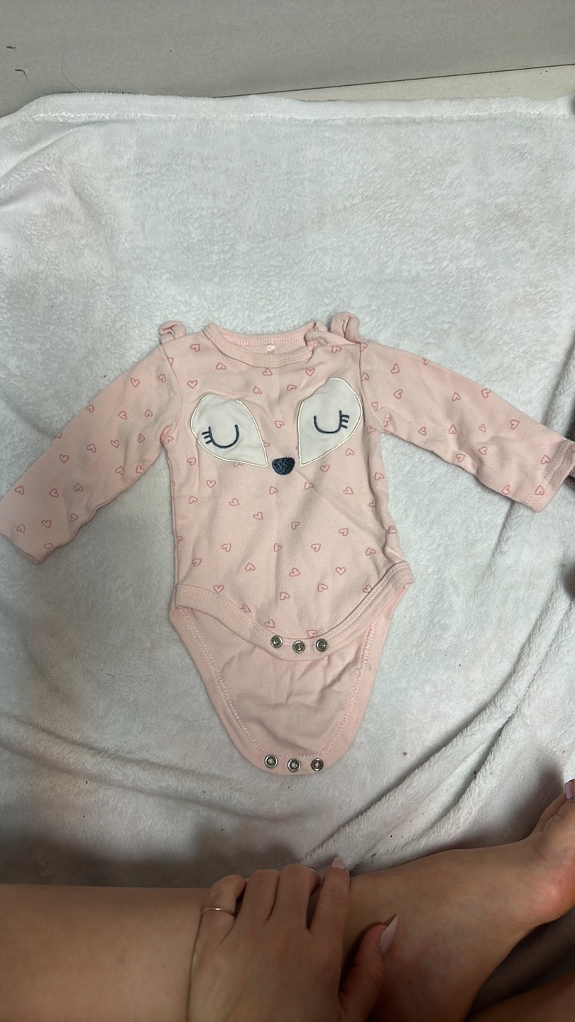 Chick Pea 0-3M Fox Onesie & Baby Clothes Bundle - photo 2