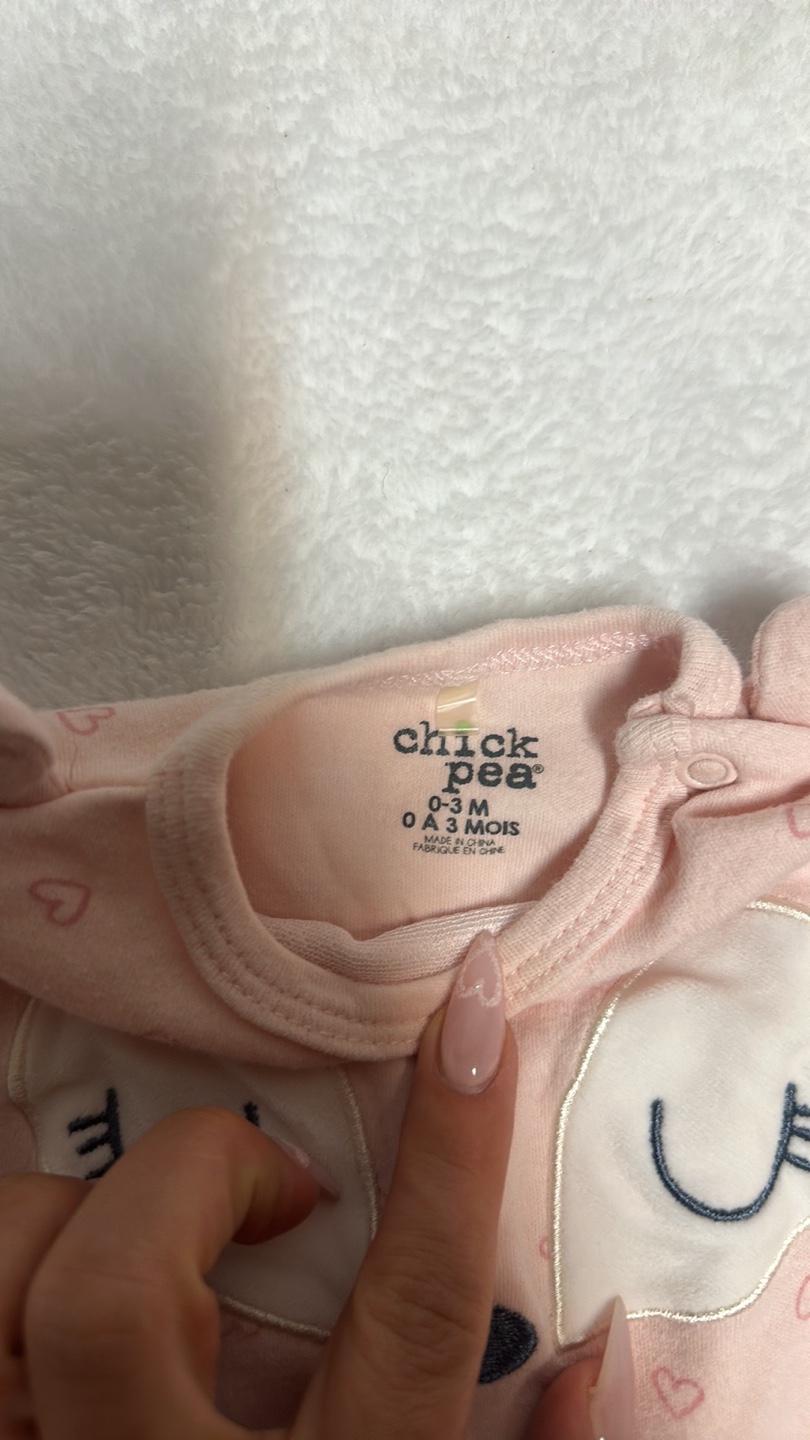 Chick Pea 0-3M Fox Onesie & Baby Clothes Bundle - photo 3