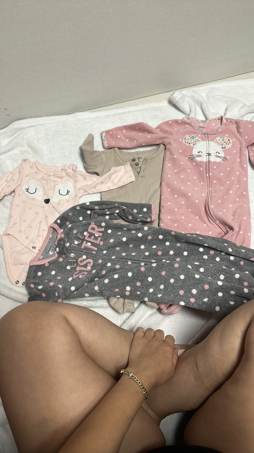 Chick Pea 0-3M Fox Onesie & Baby Clothes Bundle