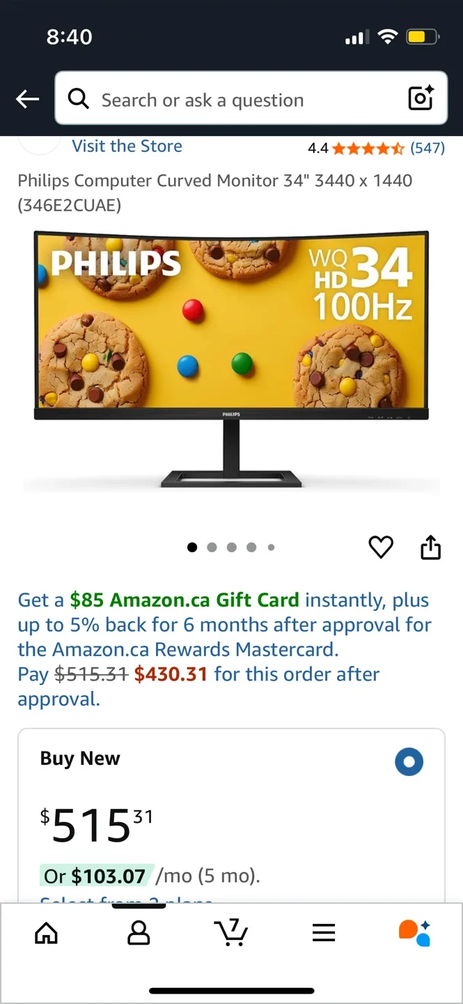 Philips 346E2CUAE 34" Curved Monitor image indicator(2)