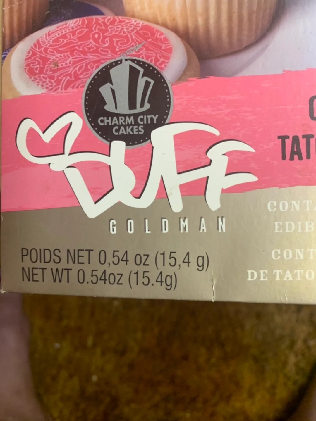 Cake Tattoo Edible Cake Decorations image indicator(4)