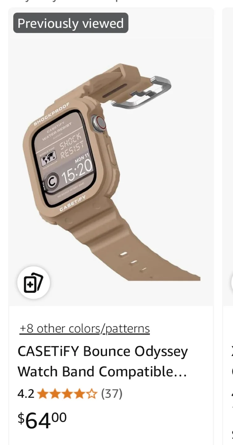 CASETiFY Bounce Odyssey Watch Band - Beige thumbnail