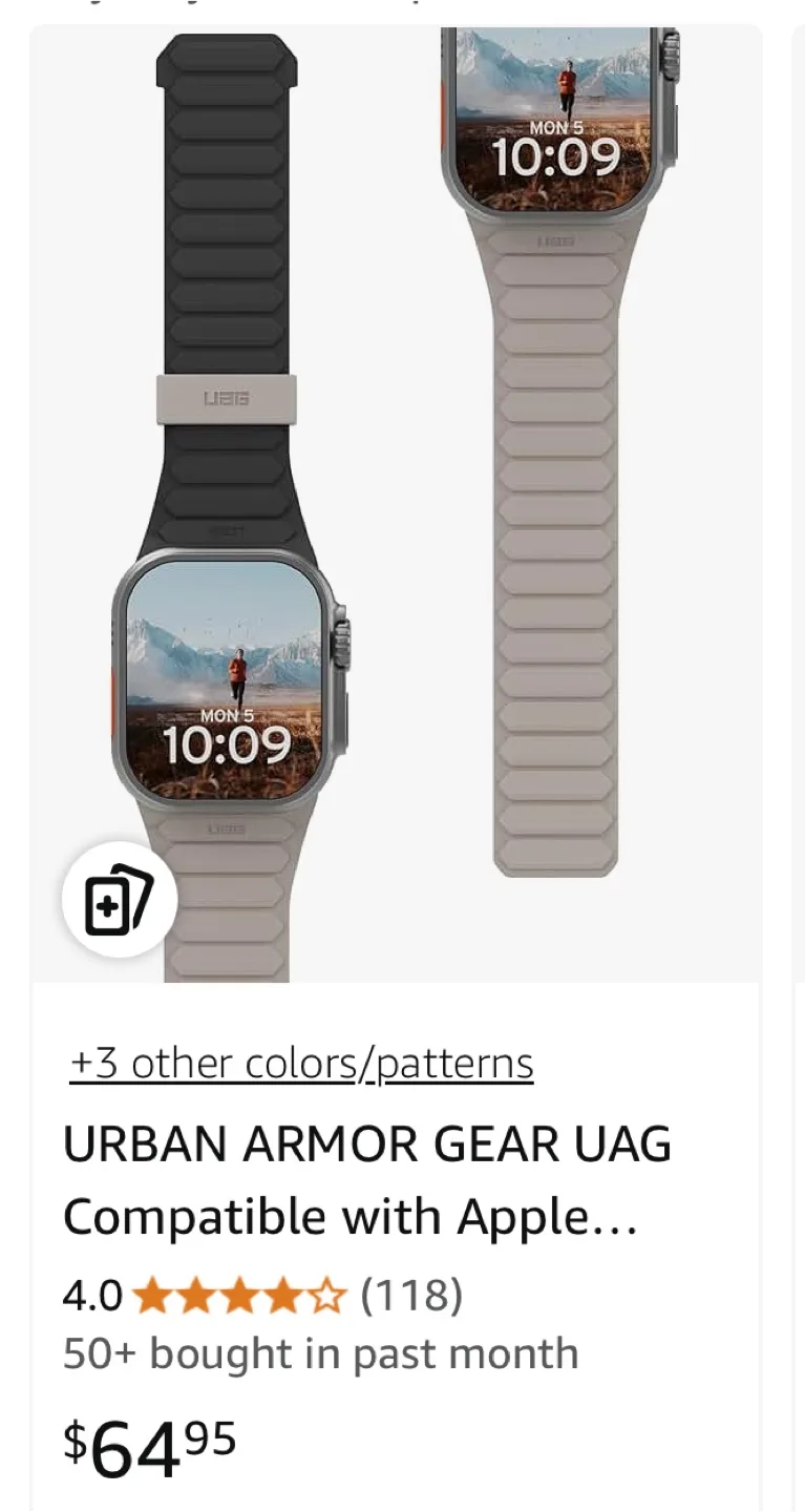 UAG Apple Watch Band - Fits 49/46/45/44mm thumbnail