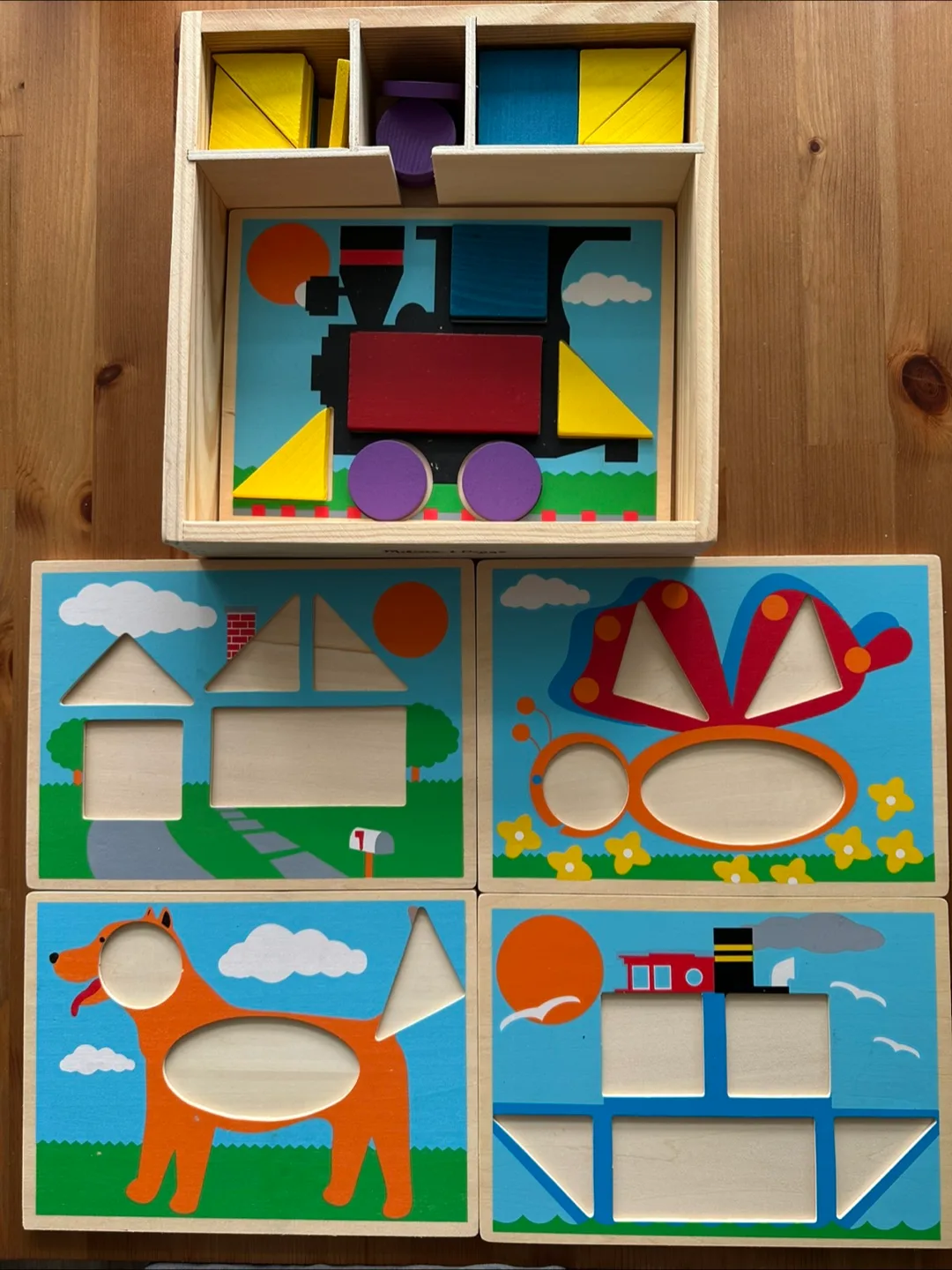 Melissa & Doug Shape Sorting Board with Box thumbnail