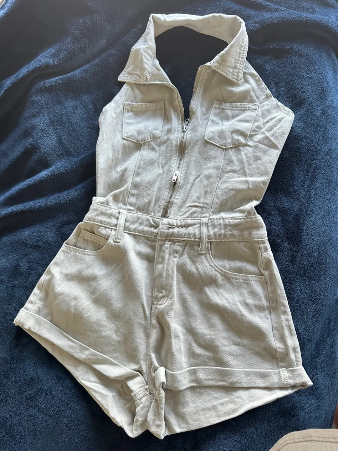 Light Grey Romper image indicator(6)