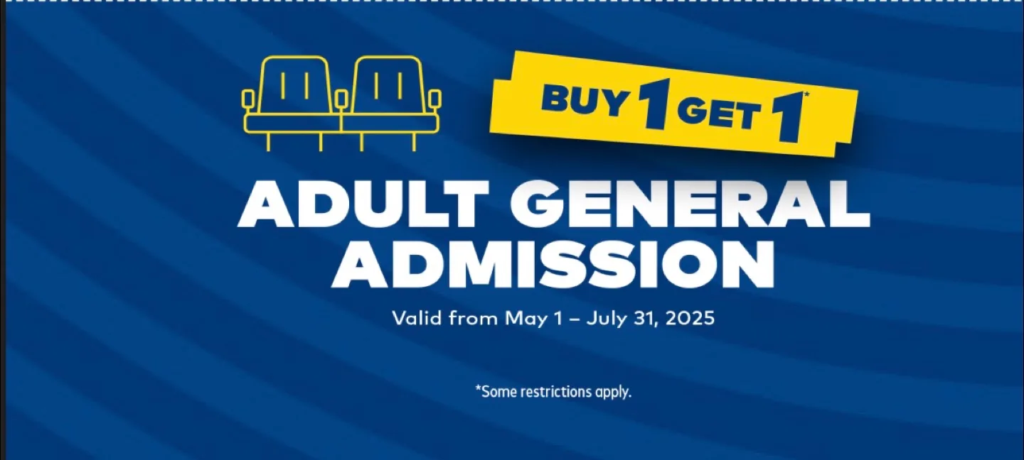 Cineplex Buy 1 Get 1 Adult Admission Ticket thumbnail