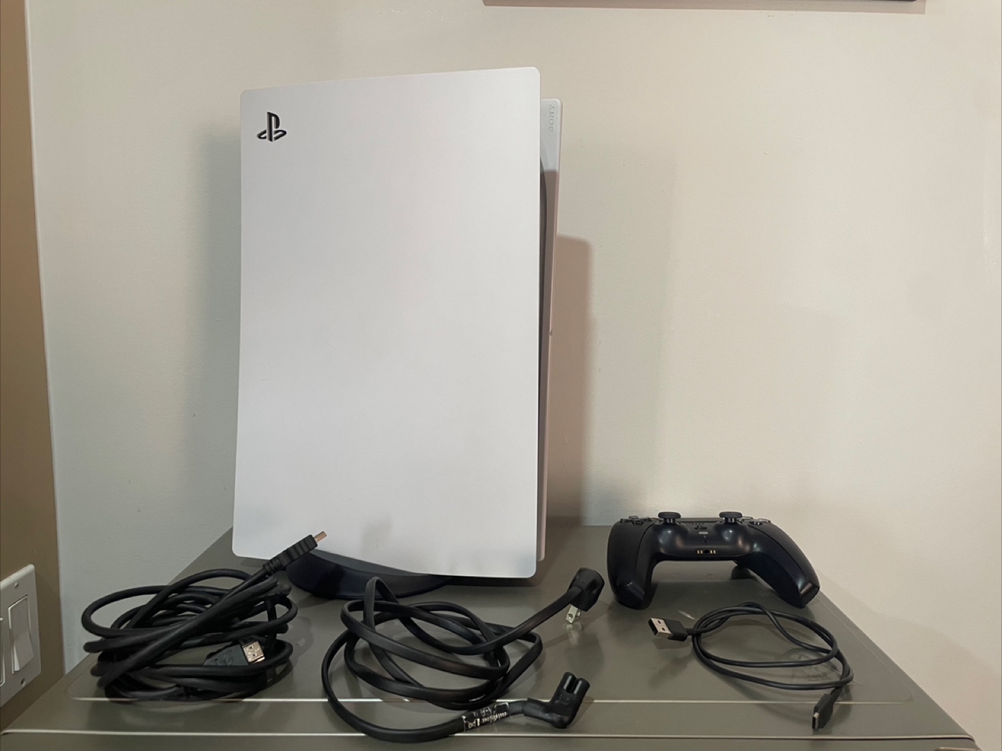 PlayStation 5 (PS5) Disc Edition Console with Controller