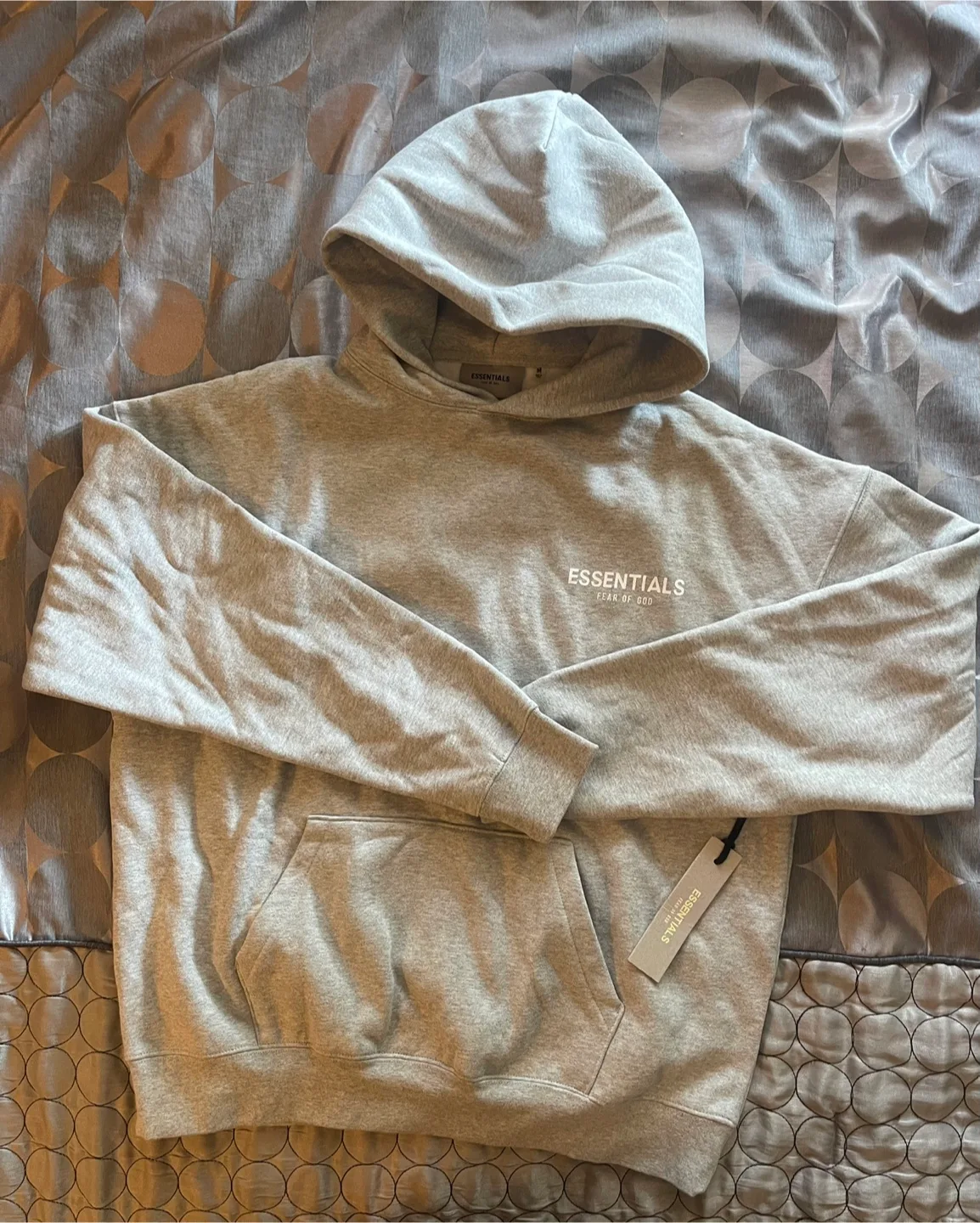 Essentials Fear of God Grey Hoodie & Sweatpants Set image indicator(2)