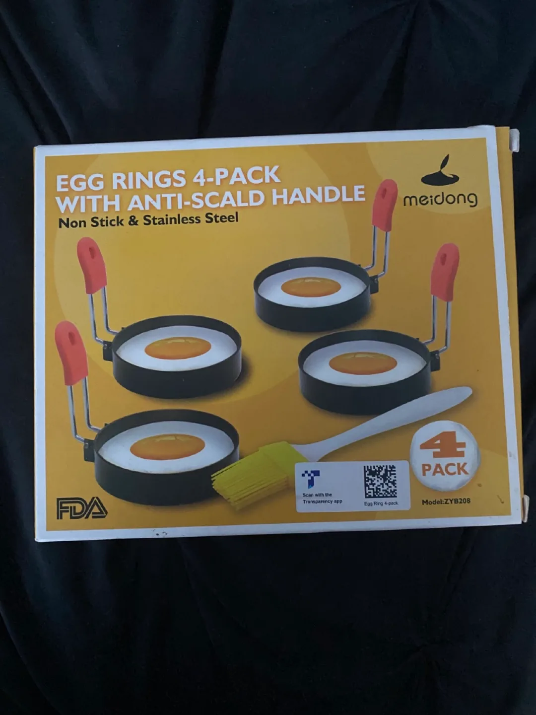 🥕Meidong Egg Rings 4-Pack - New! 🥕 thumbnail