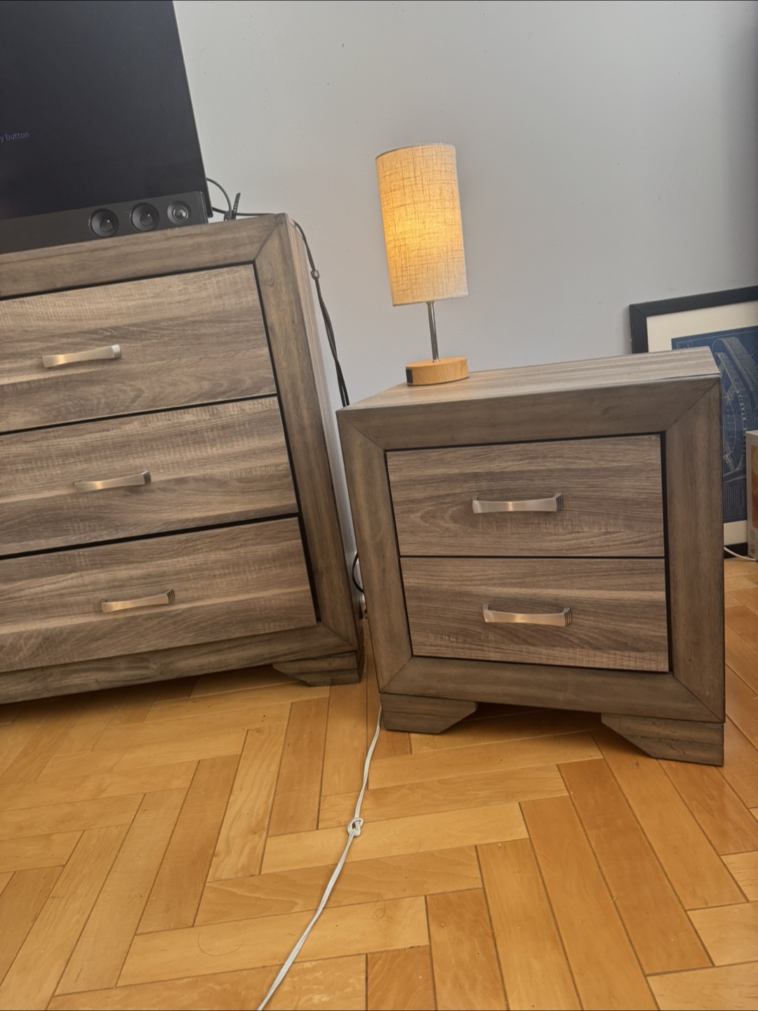 Solid Wood Nightstand