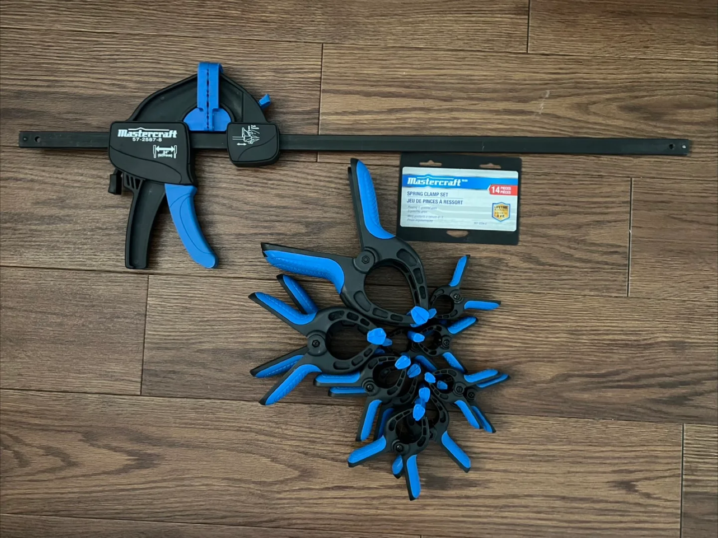 Mastercraft clamp set and trigger bar clamp thumbnail