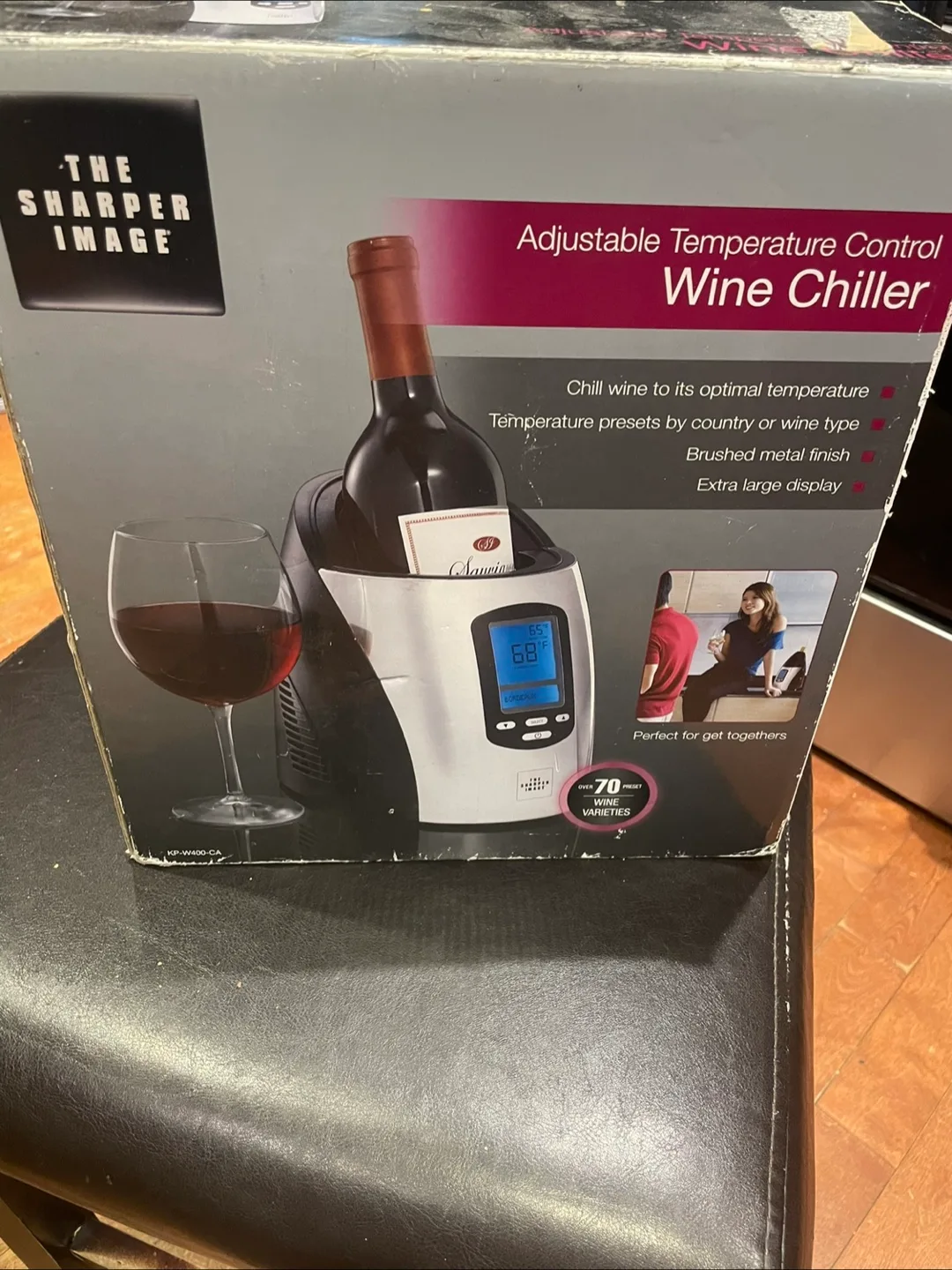 The Sharper Image Wine Chiller image indicator(2)